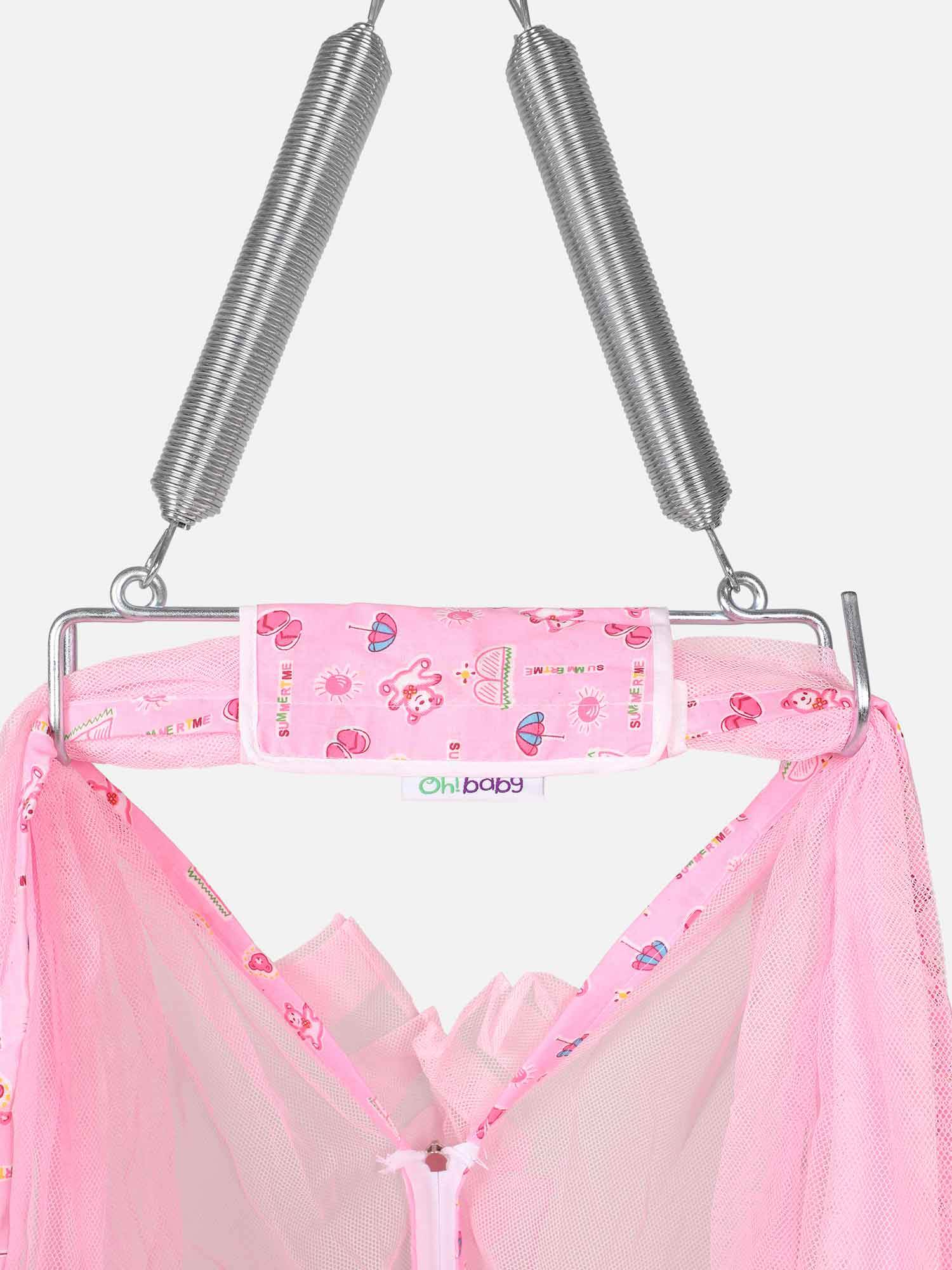 Oh Baby Printed Thuli Bed Pink - Bepr - Naidu Hall Family Store