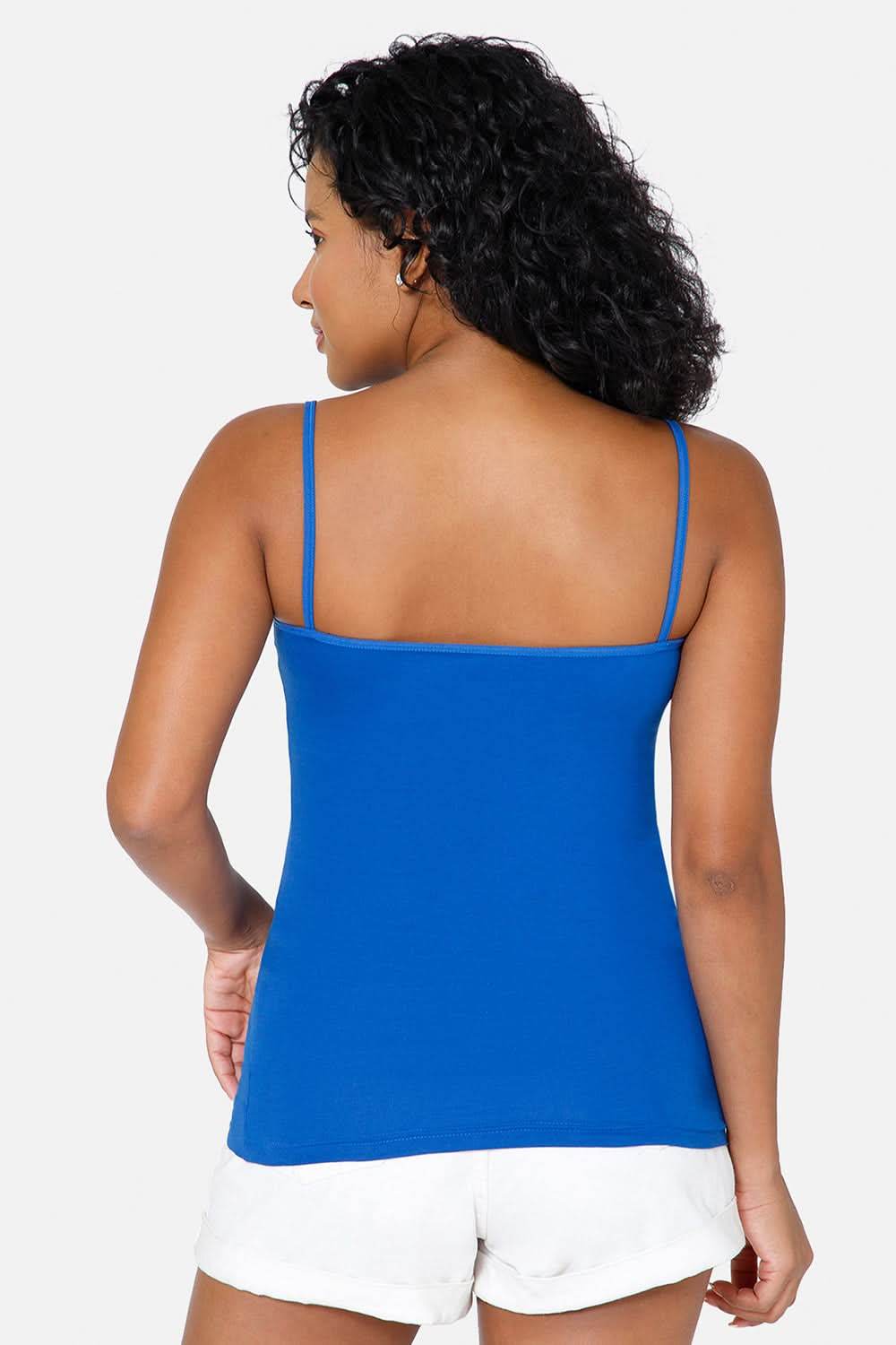 Intimacy Full Coverage Cotton Slip Camisole – IN08 | Non-Padded & Wire-Free Comfort Design - Naidu Hall Family Store