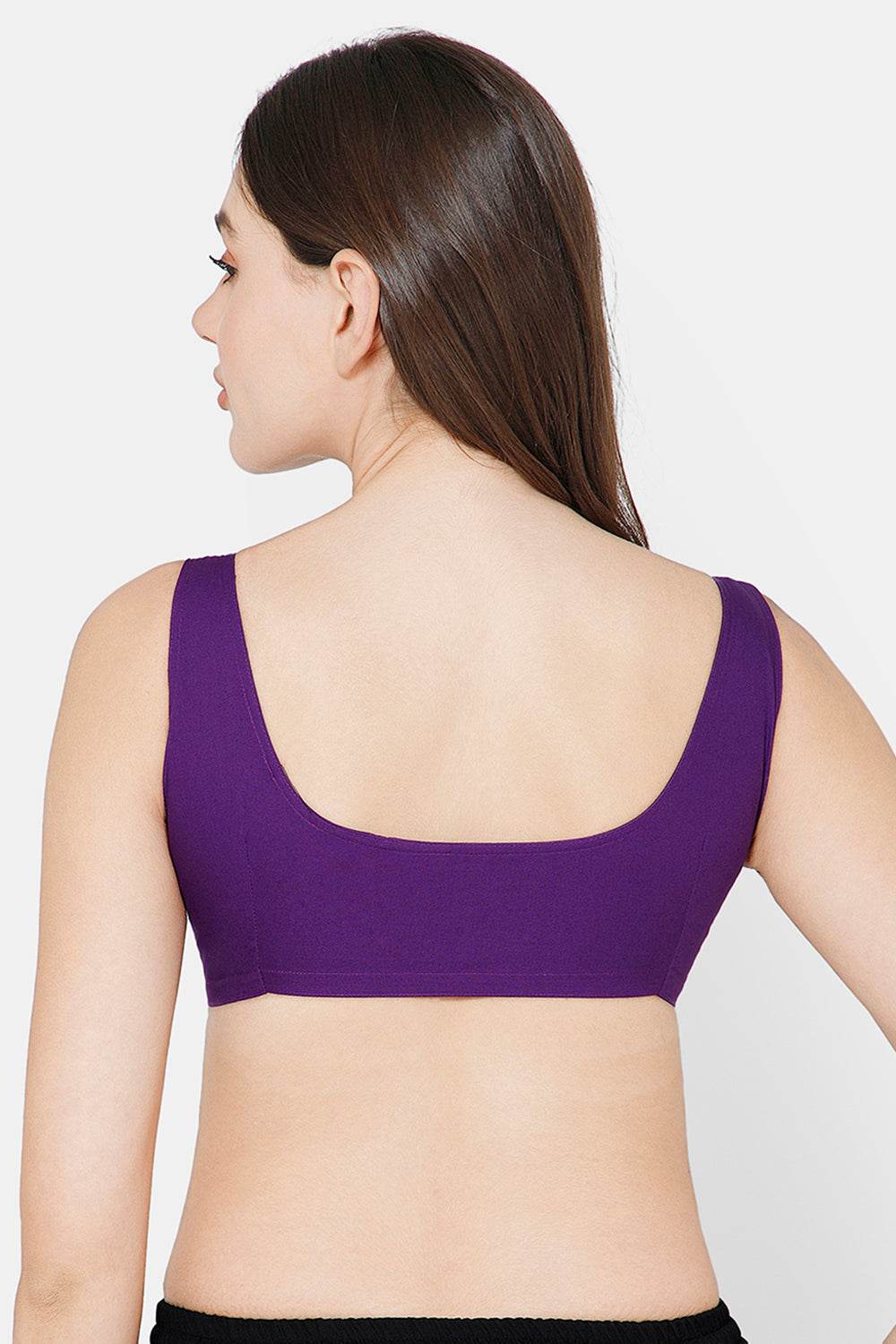 Naidu Hall High Coverage Non-Wired Non-Padded Front Open Cotton Saree Bra - NRPB - Naidu Hall Family Store