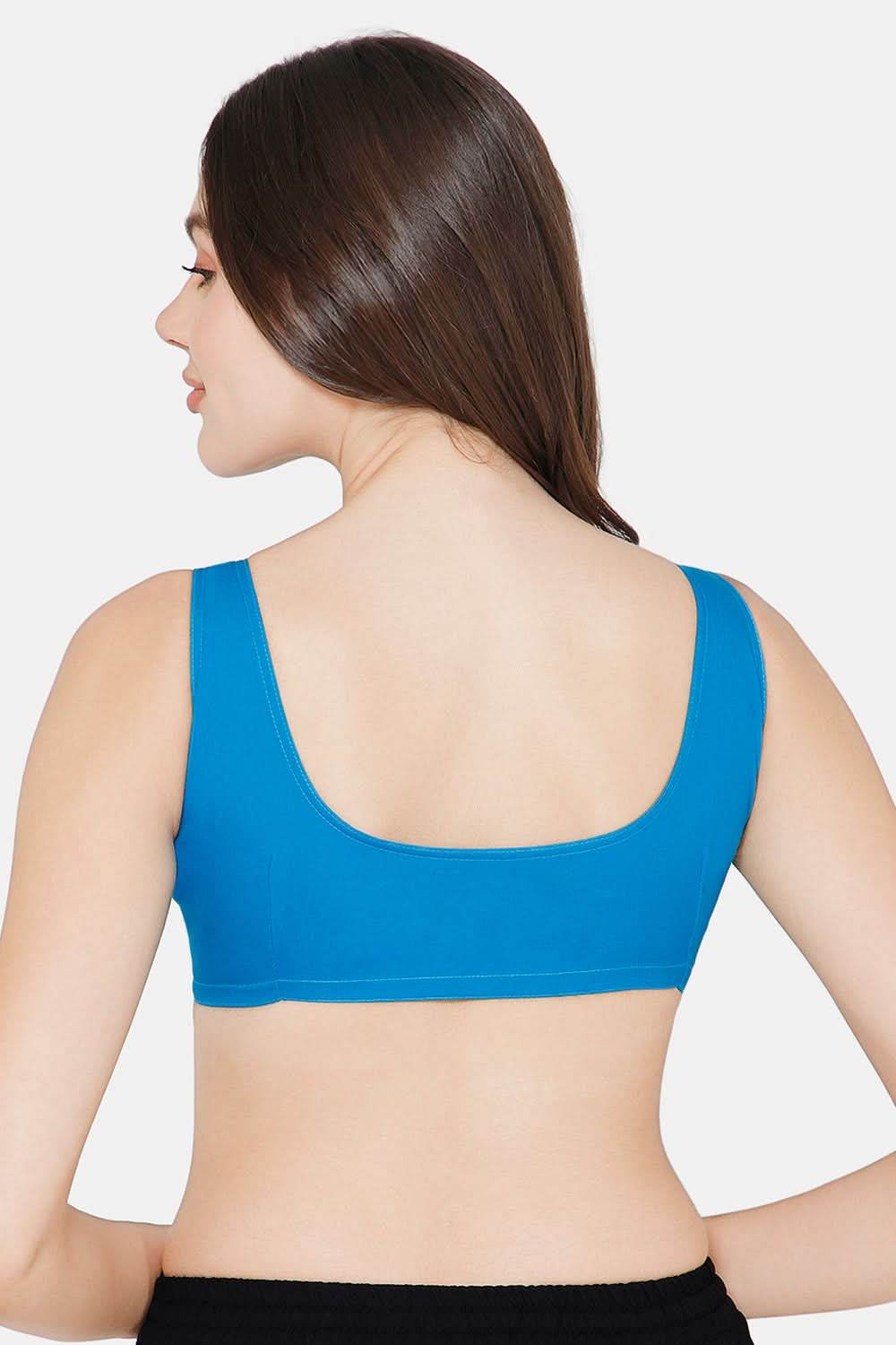Naidu Hall High Coverage Non-Wired Non-Padded Front Open Cotton Saree Bra - NRPB - Naidu Hall Family Store