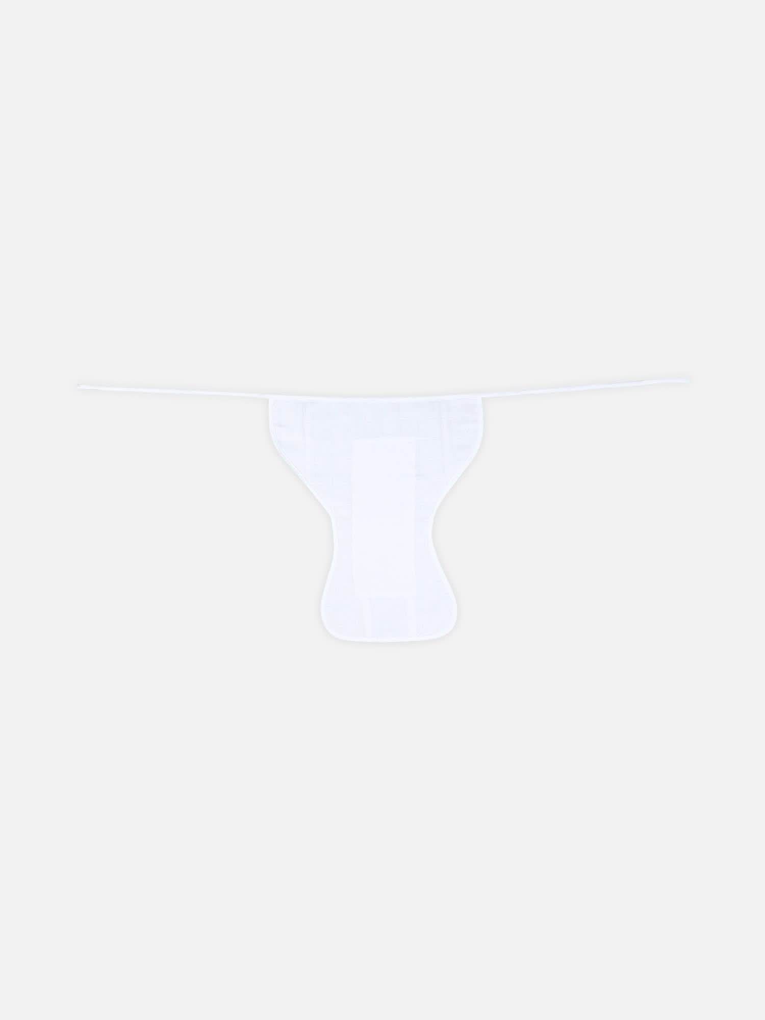 Oh Baby Plain Round Nappies White - Rdpl - Naidu Hall Family Store
