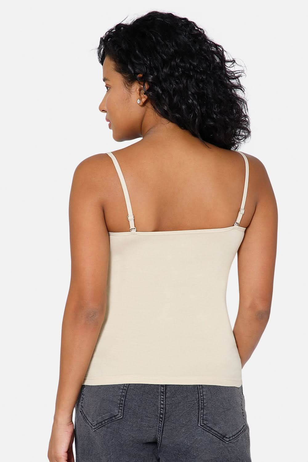 Intimacy Full Coverage Cotton Slip Camisole – IN15 | Non-Wired, Non-Padded & Ultra-Comfortable - Naidu Hall Family Store