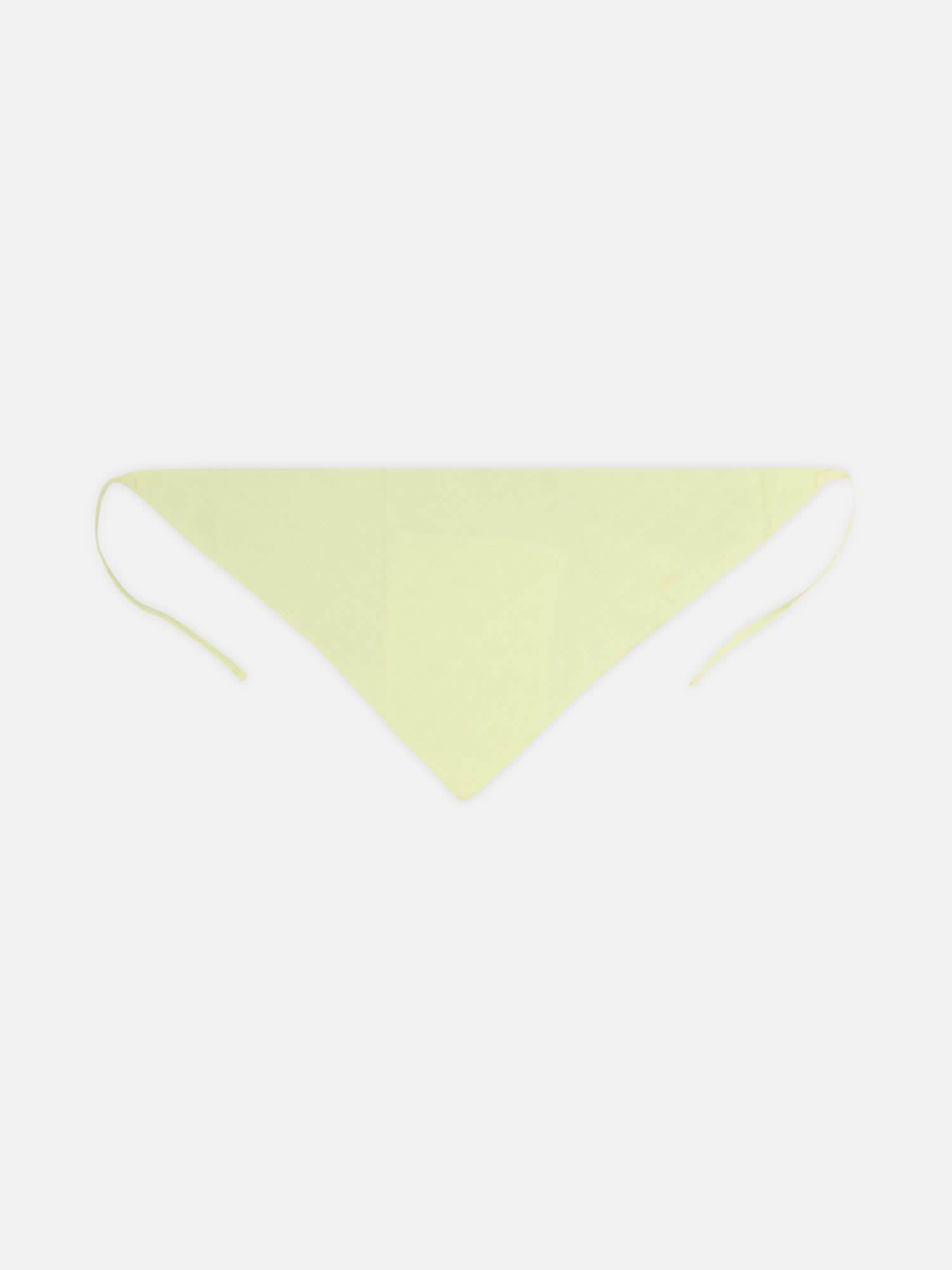 Oh Baby Plain Triangle Nappies Yellow - Trpl - Naidu Hall Family Store