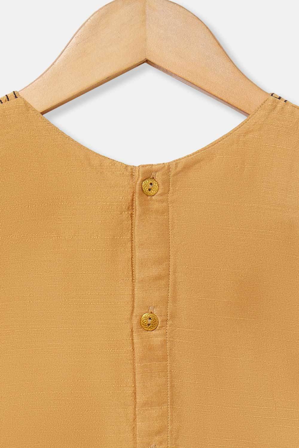 Chittythalli Girl's Pavadai Set – Sweetheart Neck Top with Ruffle Sleeves & Knife-Pleated Skirt - Blue - PS75 - Naidu Hall Family Store