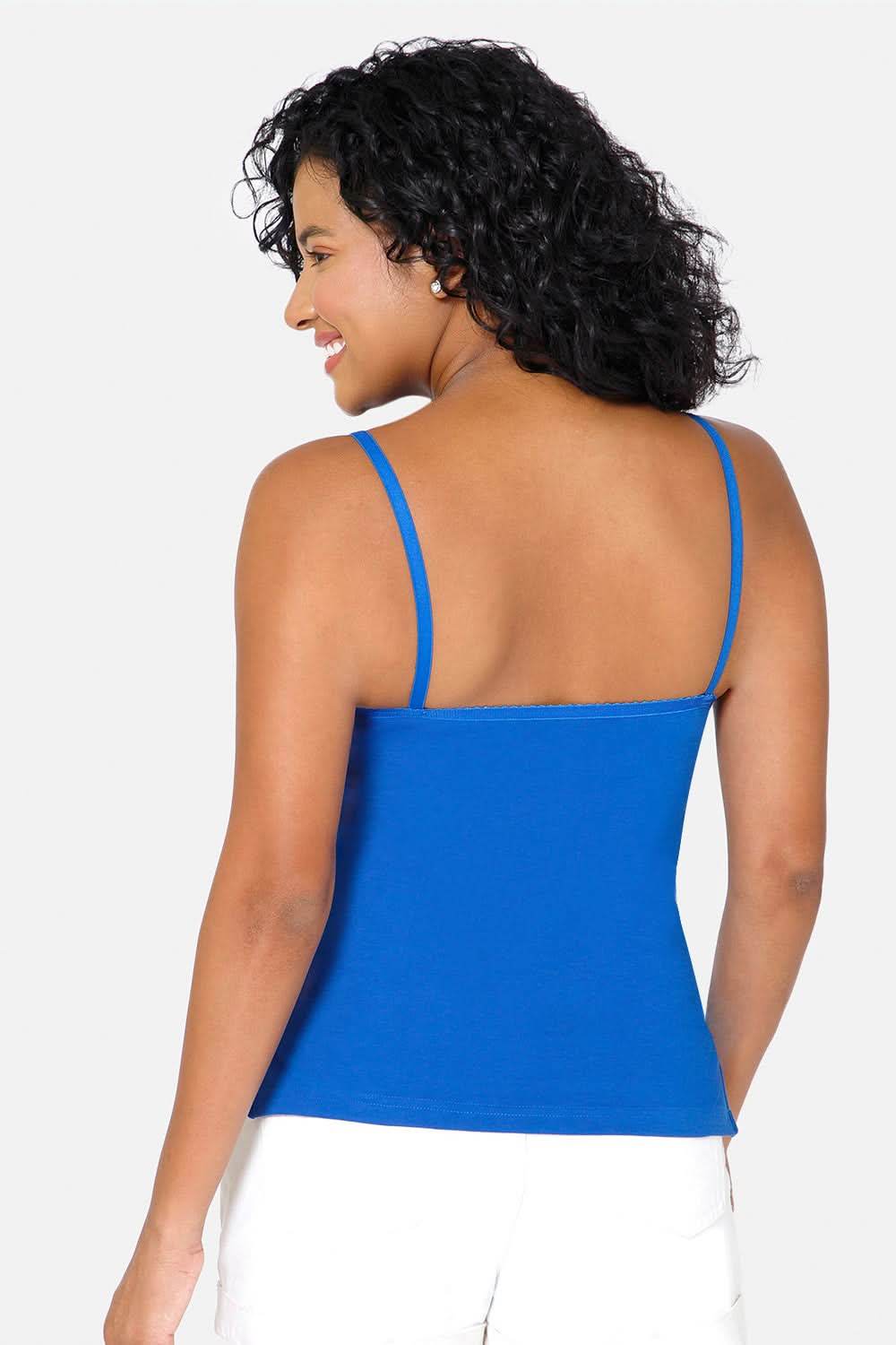 Intimacy Full Coverage Adjustable Cotton Bra Slip – IN11 | Non-Padded & Sweat-Absorbent Design - Naidu Hall Family Store