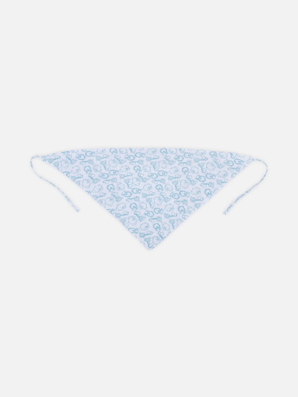 Oh Baby Printed Triangle Nappies Blue - Trpr