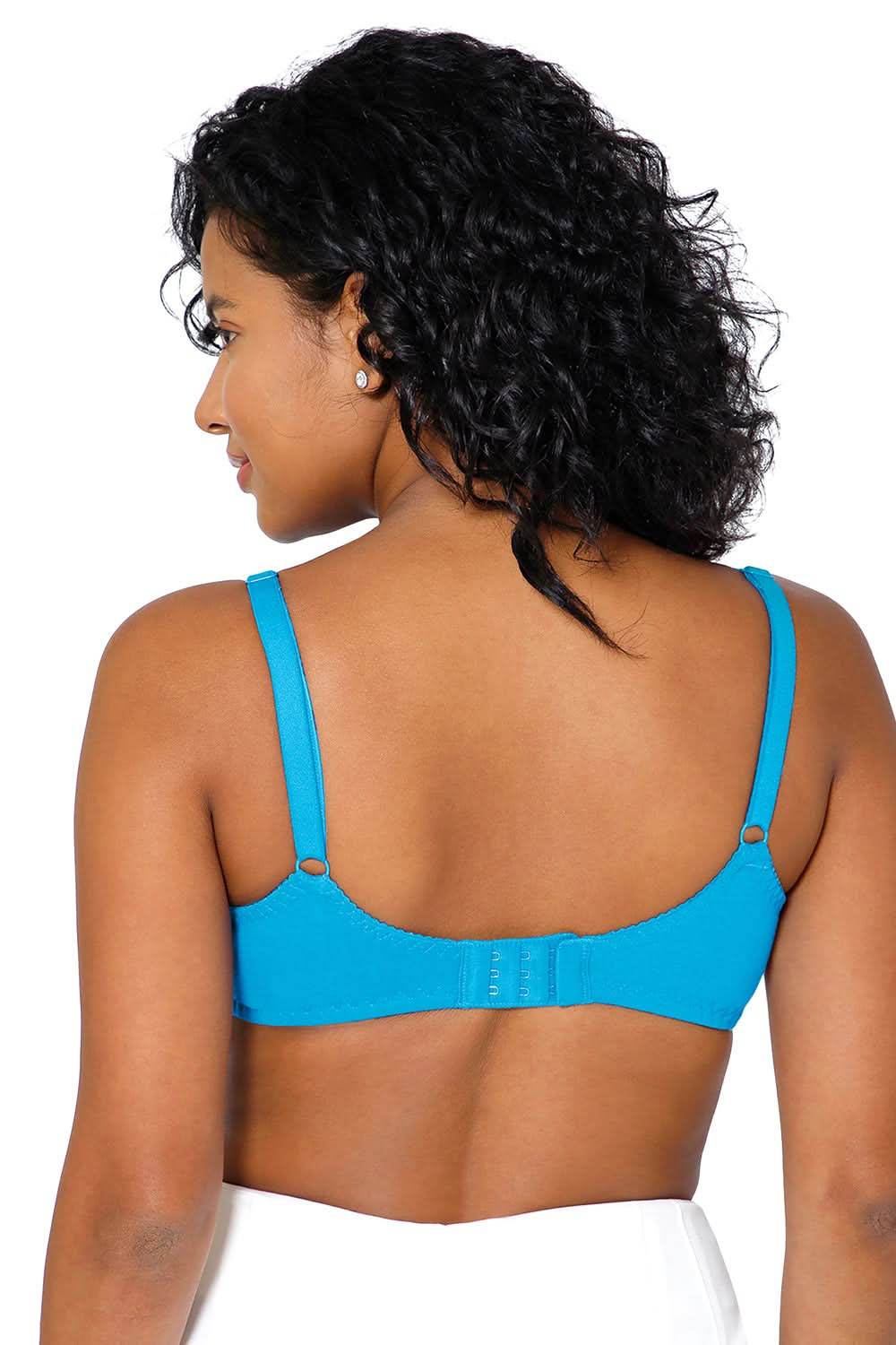High Coverage Intimacy Nursing Bra - Maternity Bra - Feeding Bra - Blue Attol - FB07 - Naidu Hall Family Store