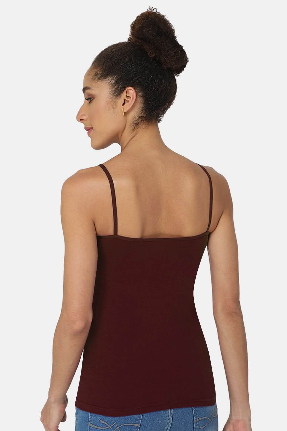 Intimacy Full Coverage Cotton Slip Camisole – IN08 | Non-Padded & Wire-Free Comfort Design - Naidu Hall Family Store