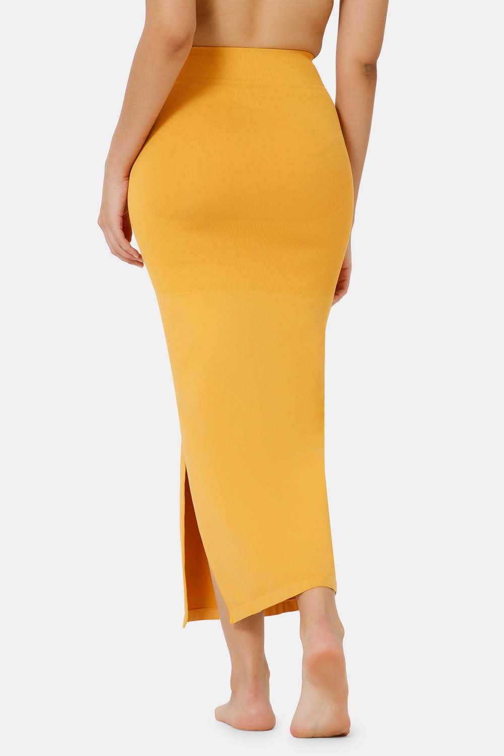 Intimacy Seamless Sweat Absorbent Mermaid Saree Shapewear - Mustard - SW02 - Naidu Hall Family Store