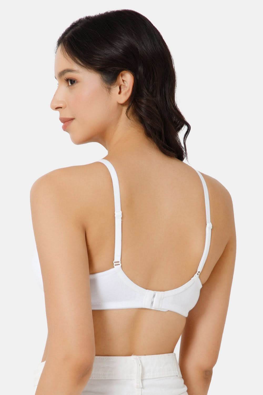Nora Non-Wired Seamless Everyday T-Shirt Bra with Double-Layered Support - Naidu Hall Family Store