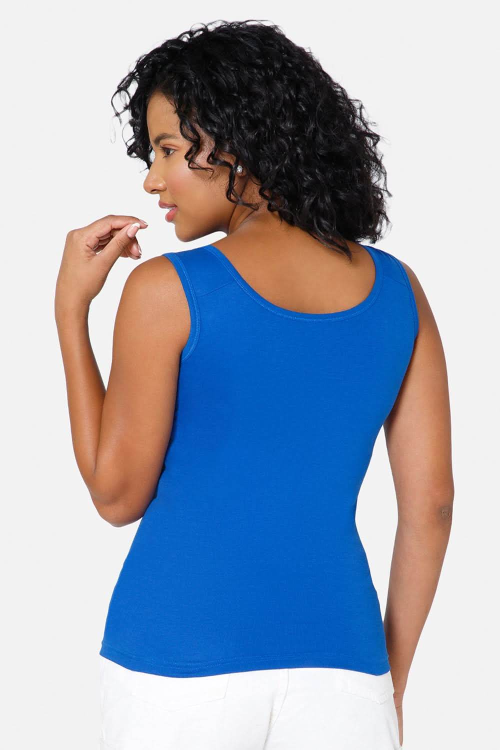 Full Coverage Sweat Absorbent Intimacy Cotton Tanktop - IN07 - Naidu Hall Family Store