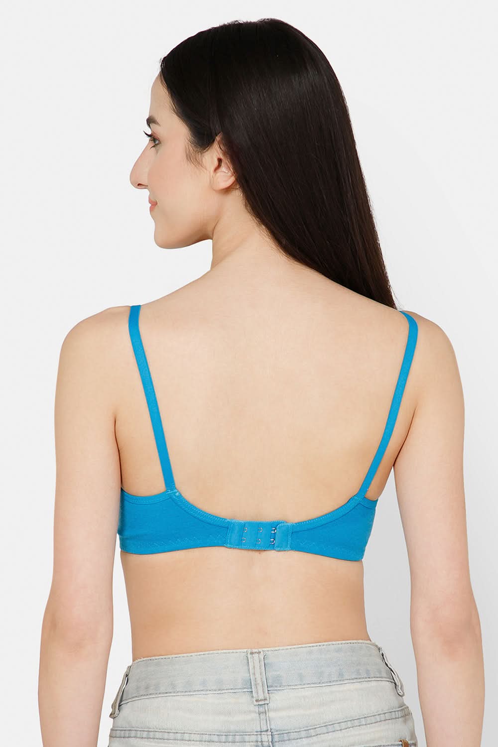 Blue Attol Colour Everyday Saree and Salwar Bra – Glori by INaidu Hall, Non-Wired, Non-Padded, Comfortable Fit for Daily Use