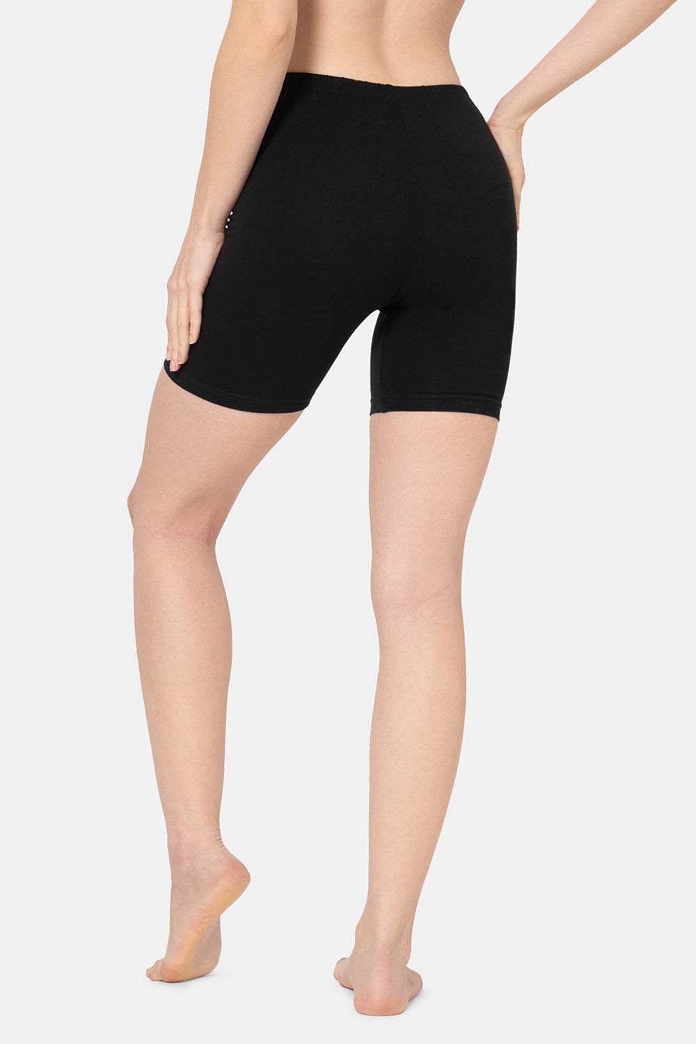 Intimacy Cotton Stretch Cycling Shorts Mid Waist Sweat Absorbent Comfort Fit - CYLS - Naidu Hall Family Store