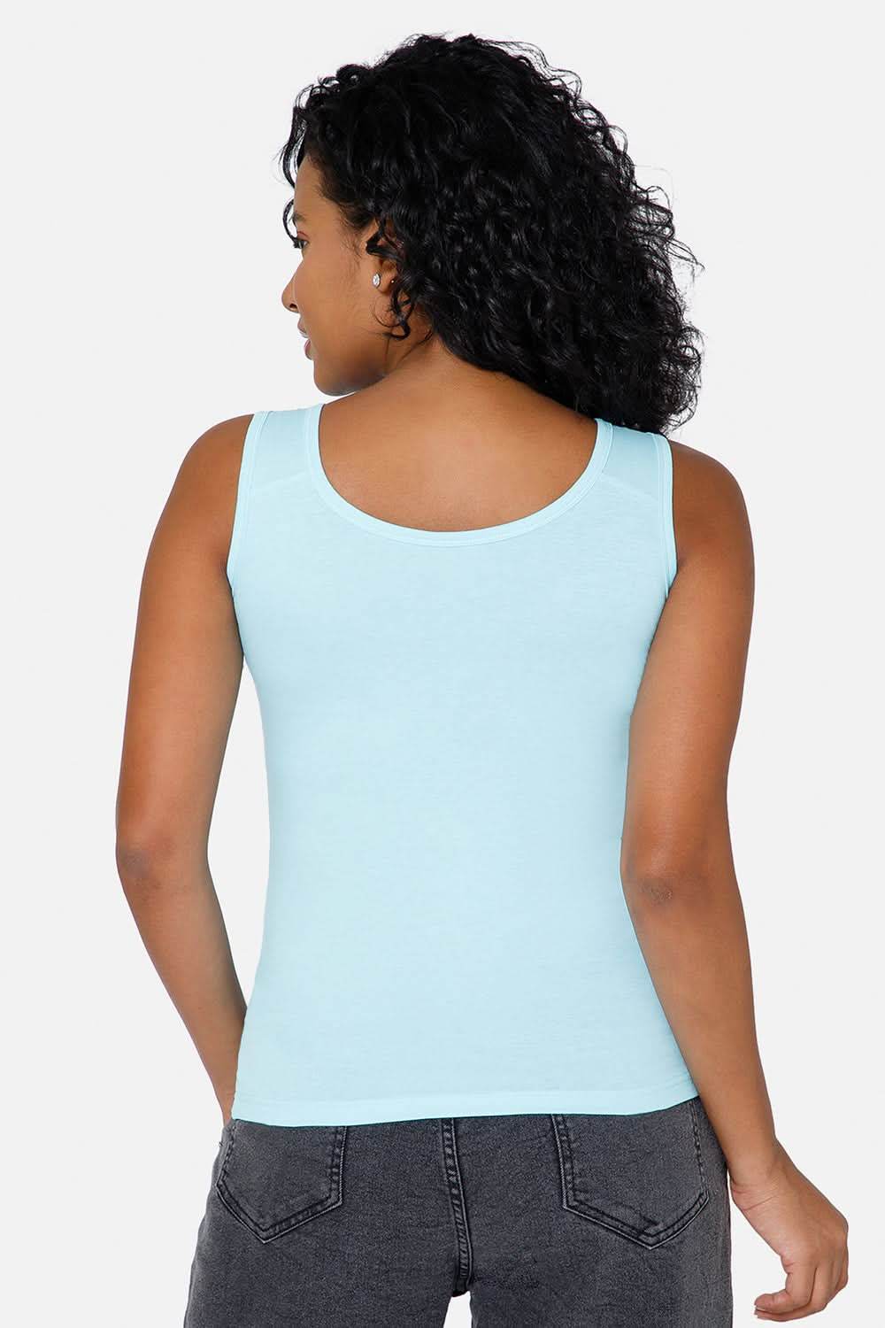 Full Coverage Sweat Absorbent Intimacy Cotton Tanktop - IN07 - Naidu Hall Family Store