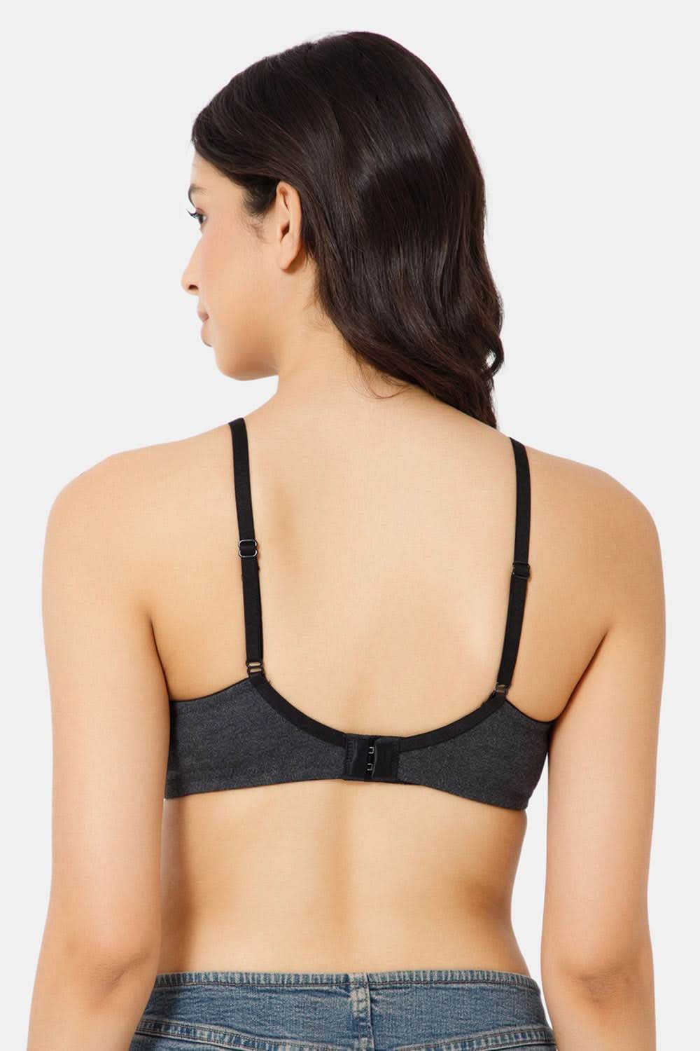 Nora Non-Wired Seamless Everyday T-Shirt Bra with Double-Layered Support - Naidu Hall Family Store