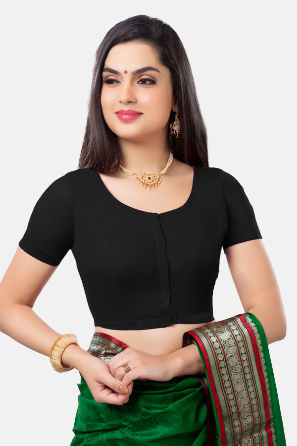 Naidu Hall Princess Cut Short Sleeve two by two Blouse