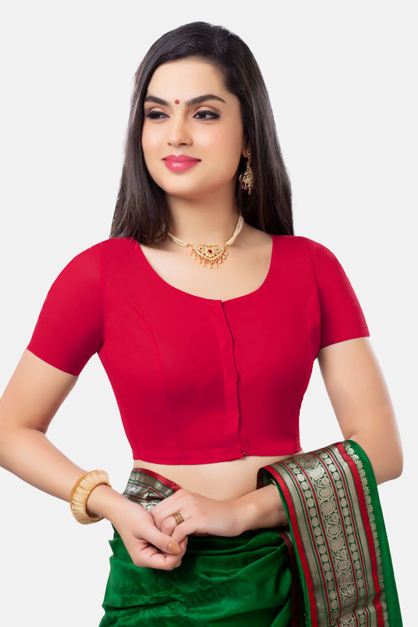 Naidu Hall Princess Cut Short Sleeve two by two Blouse