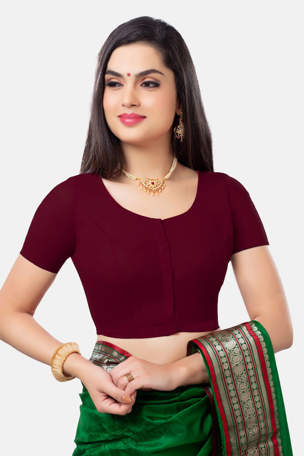 Naidu Hall Princess Cut Short Sleeve two by two Blouse