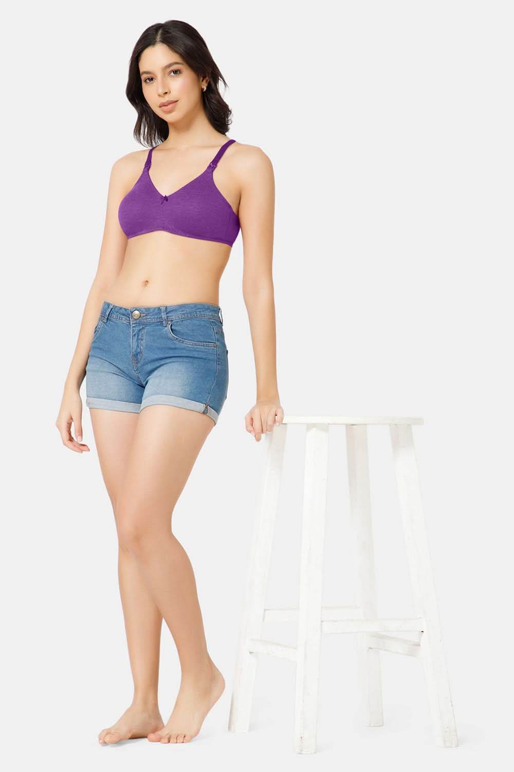 Naidu Hall Nursing Bra - EVI | Moulded Design, Transparent Buckle & Broad Straps for Ultimate Comfort - Naidu Hall Family Store