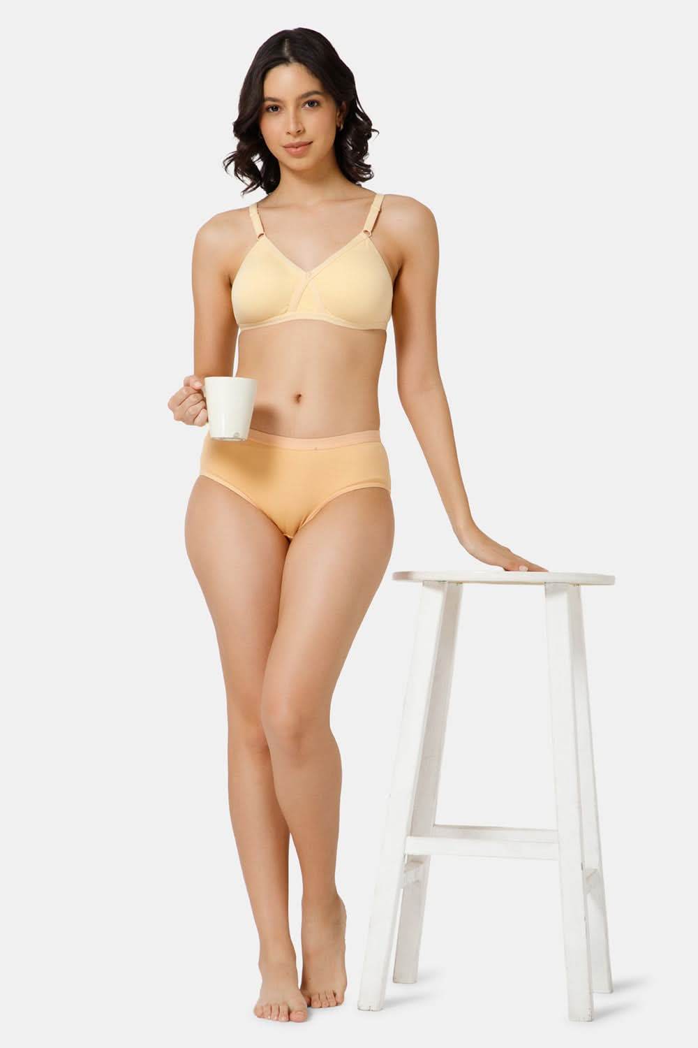 High Coverage Broad Strap Non-Wired Non-Padded All-Rounder Intimacy Everyday T-Shirt Bra - EC05 - Naidu Hall Family Store