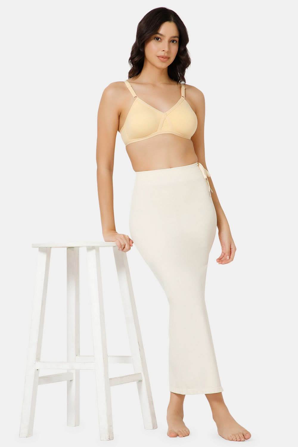 Intimacy Seamless Sweat Absorbent Mermaid Saree Shapewear - Ivory - SW02 - Naidu Hall Family Store
