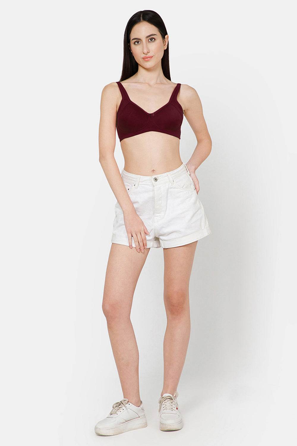 High Coverage Non-Wired Non-Padded Intimacy T-Shirt Bra Other Shades- DEFM - Naidu Hall Family Store