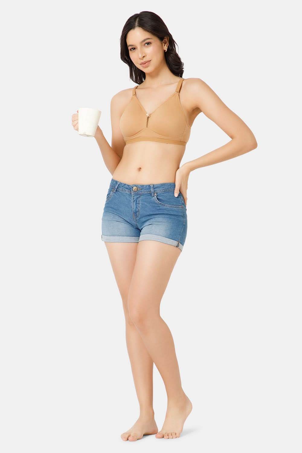 High Coverage Non-Padded Non-Wired Naidu Hall Everyday T-Shirt Bra - Beauti style - Naidu Hall Family Store