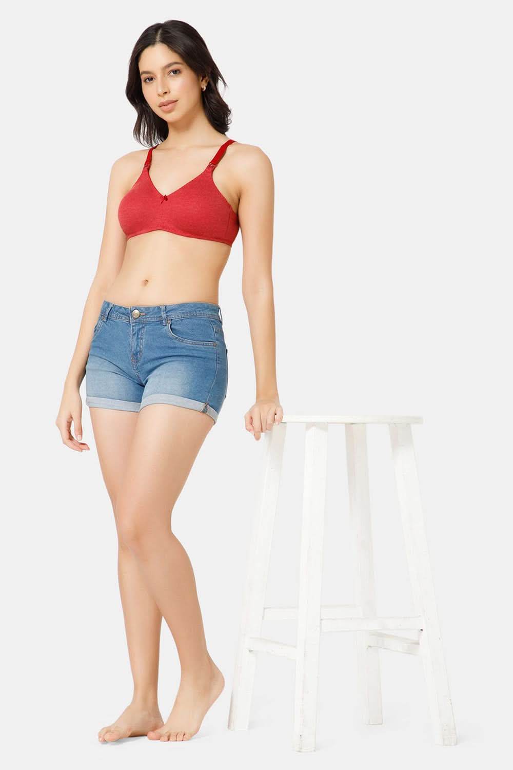 Naidu Hall Nursing Bra - EVI | Moulded Design, Transparent Buckle & Broad Straps for Ultimate Comfort - Naidu Hall Family Store