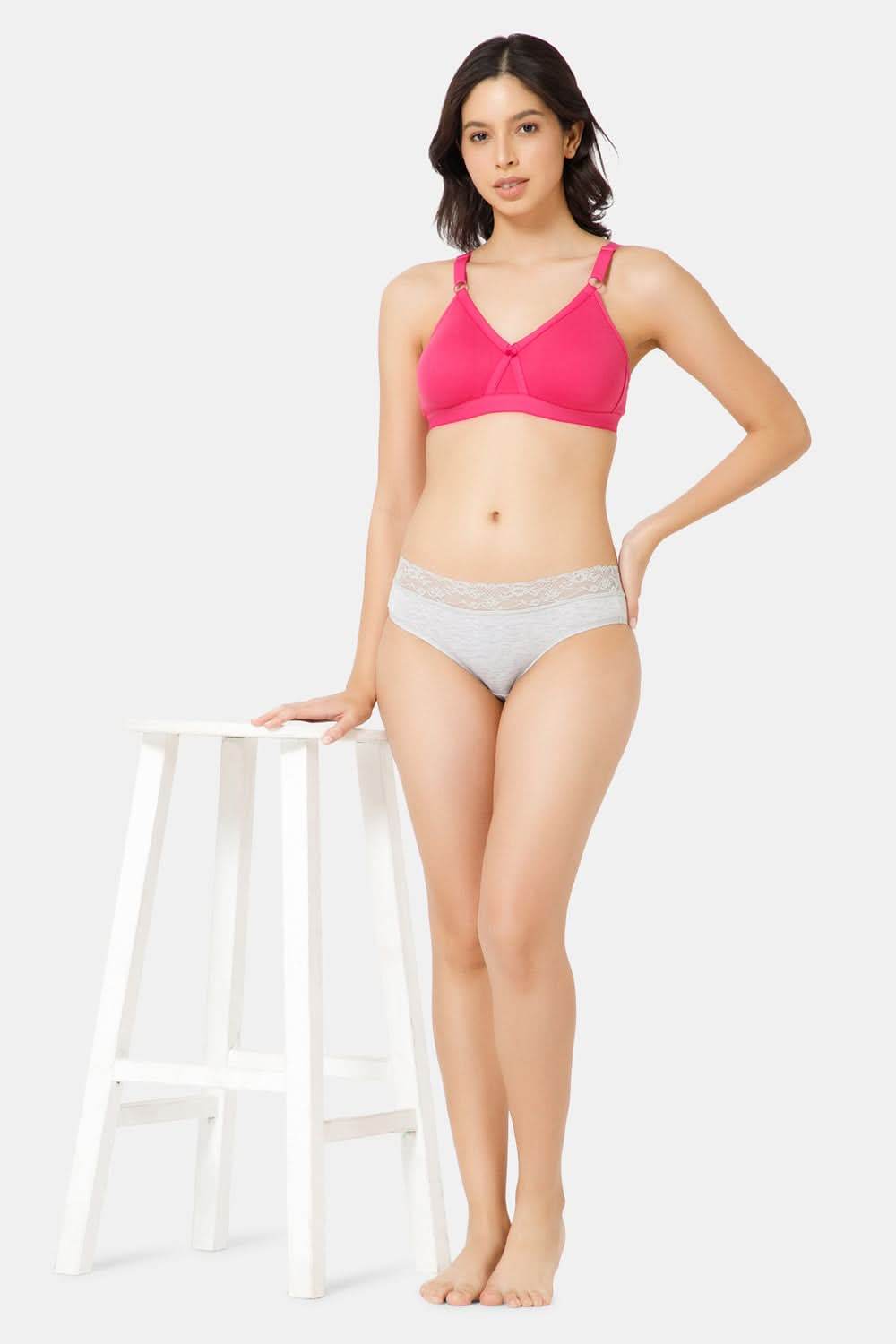 High Coverage Broad Strap Non-Wired Non-Padded All-Rounder Intimacy Everyday T-Shirt Bra - EC05 - Naidu Hall Family Store
