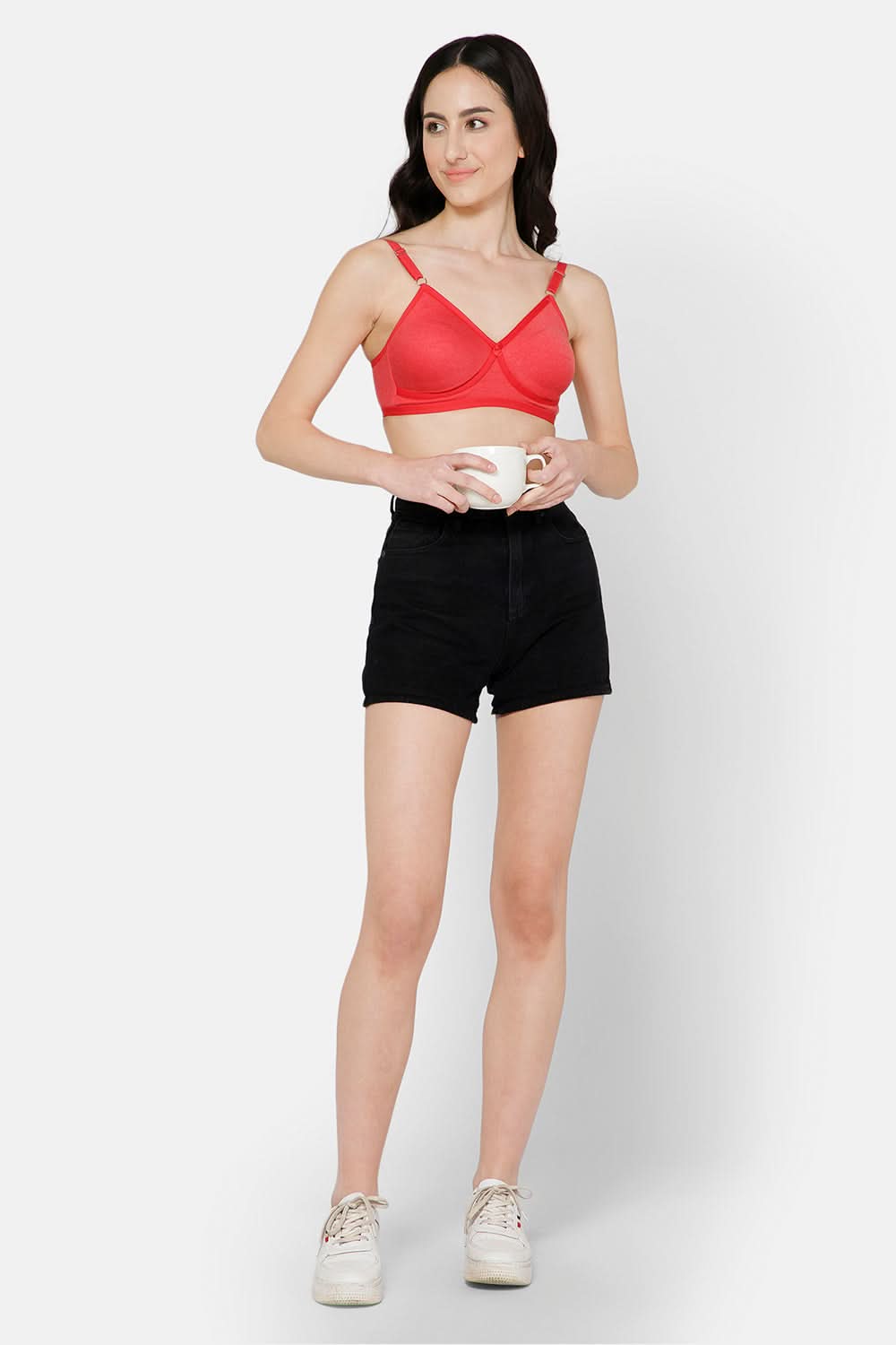 Classi Everyday T-Shirt Bra by Naidu Hall – High-Coverage Non-Wired Seamless Comfort for Daily Wear