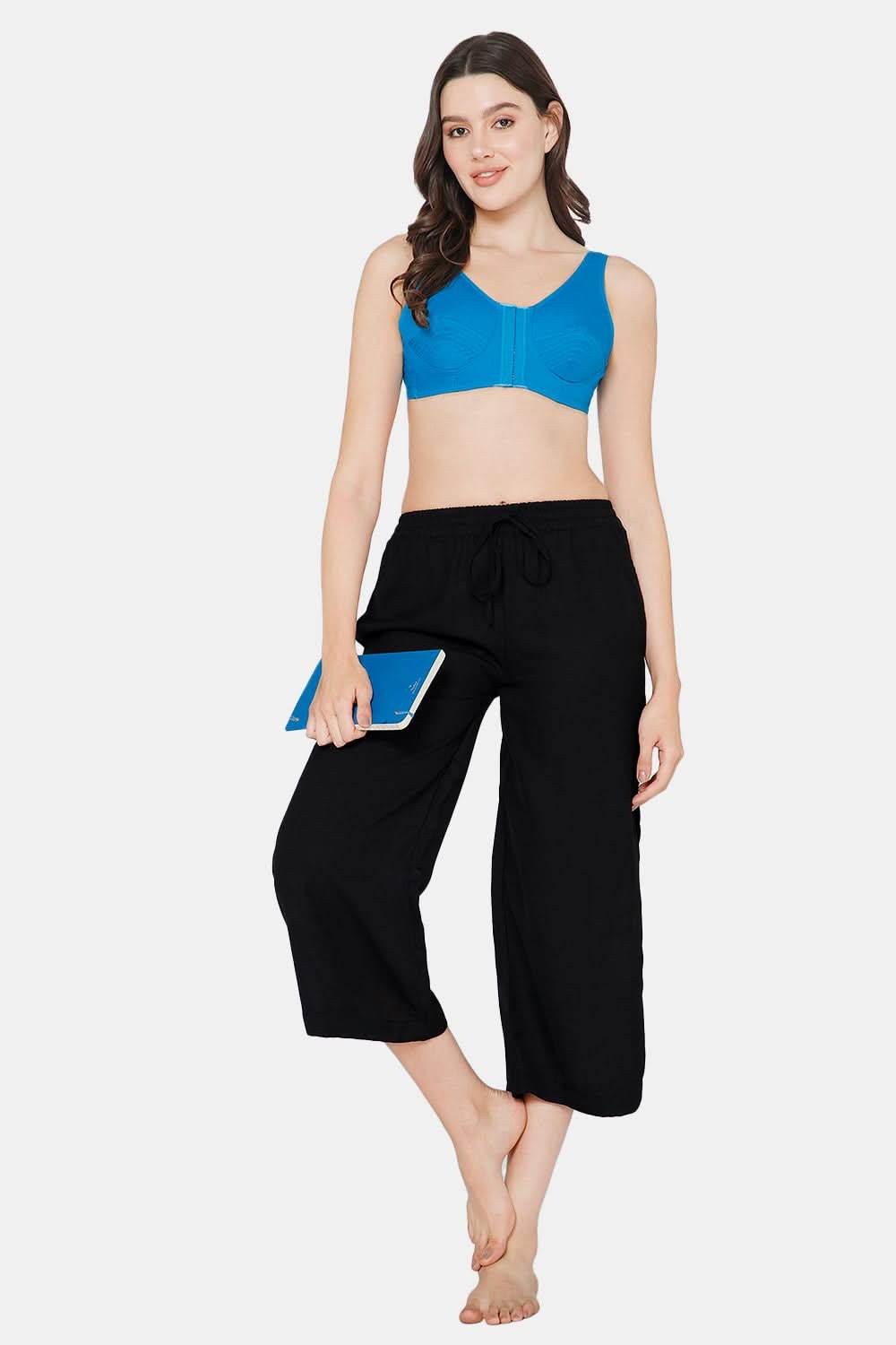 Naidu Hall High Coverage Non-Wired Non-Padded Front Open Cotton Saree Bra - NRPB - Naidu Hall Family Store
