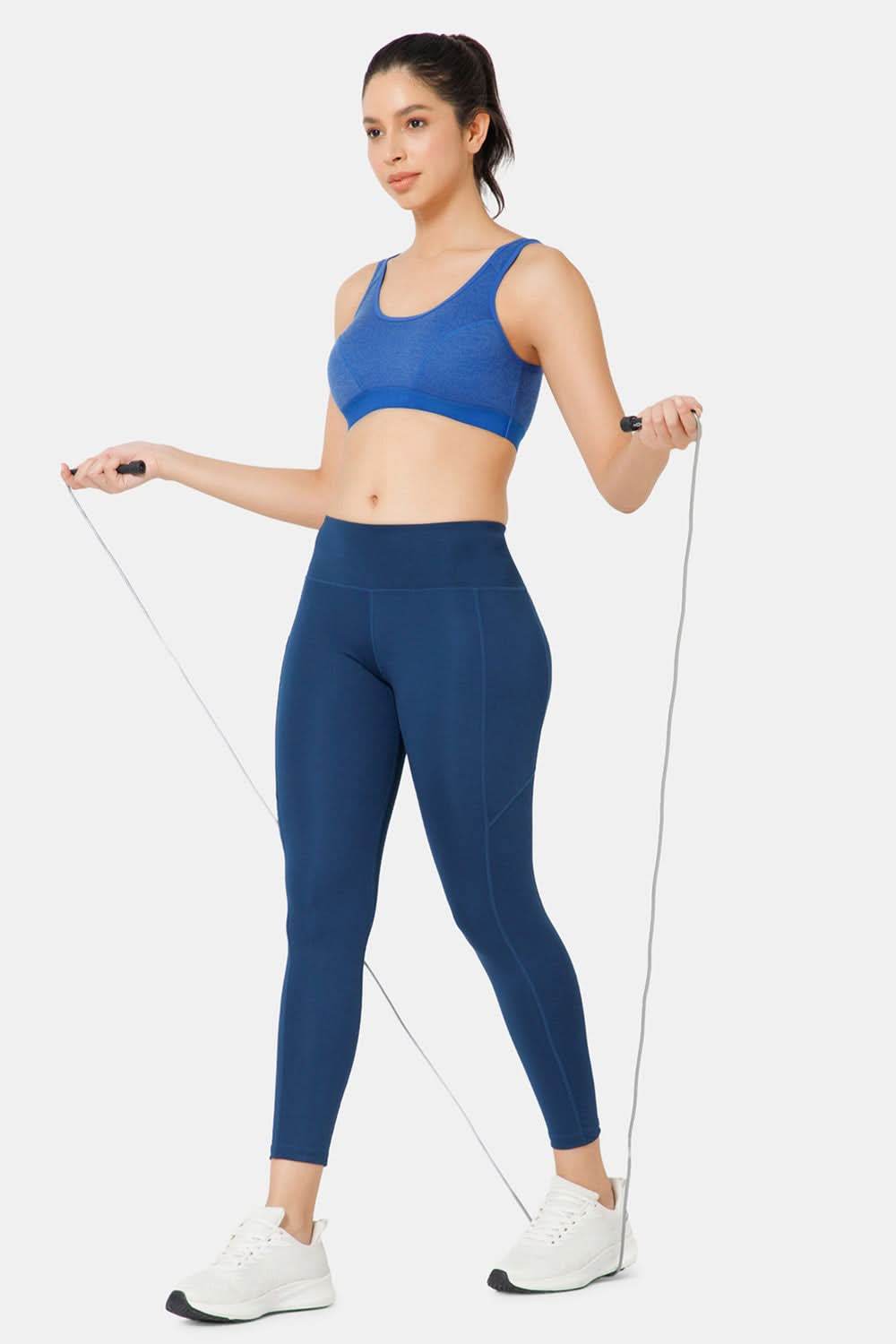 Naidu Hall Cotton Sports Bra - Erica | High Coverage, Cut & Sew Design, Effortless Comfort - Naidu Hall Family Store
