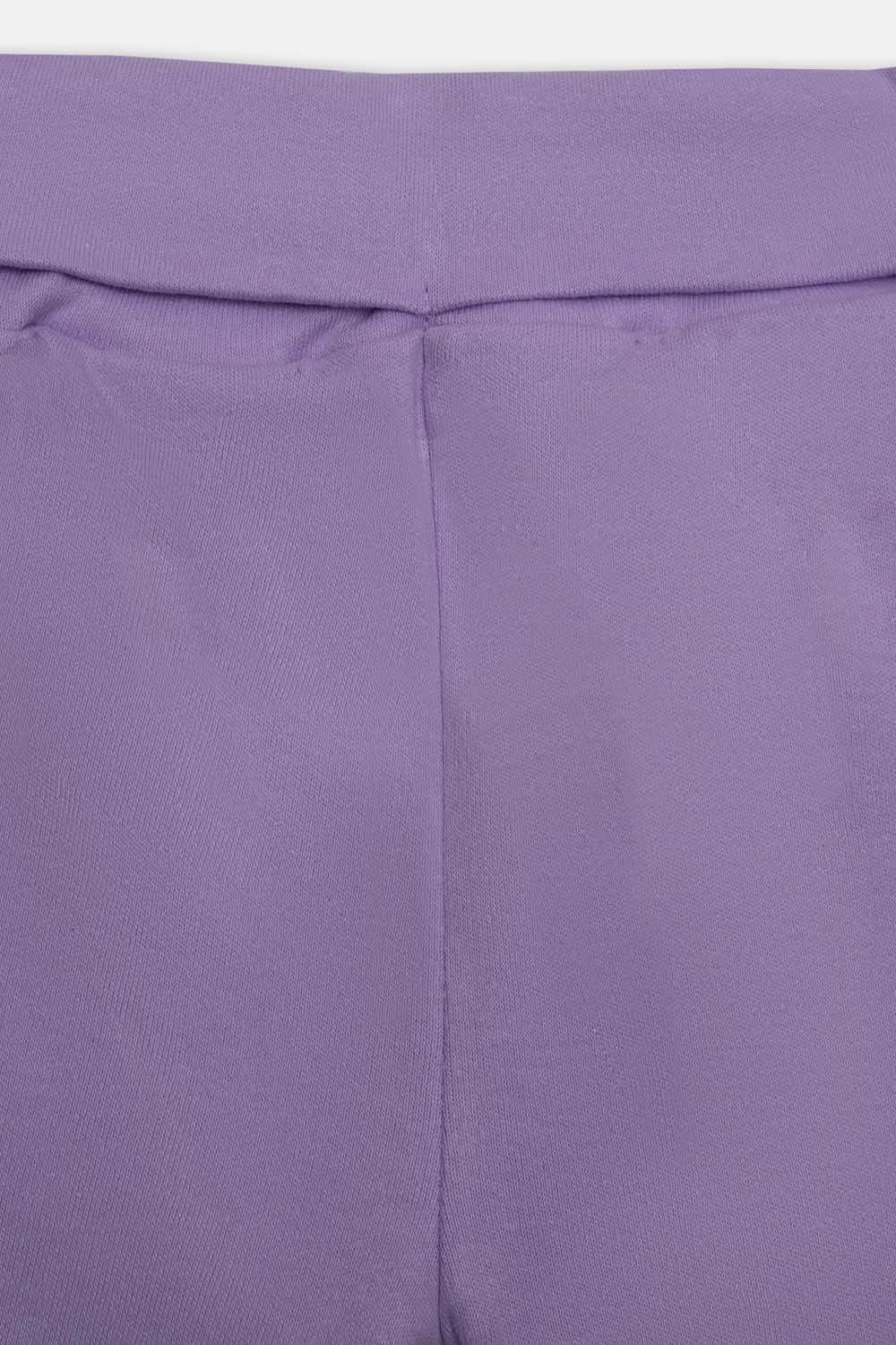 Oh Baby Cotton Interlock Knit Animal Print Pant Pack Of - 2 - Lilac & Assorted - Tr05 - Naidu Hall Family Store