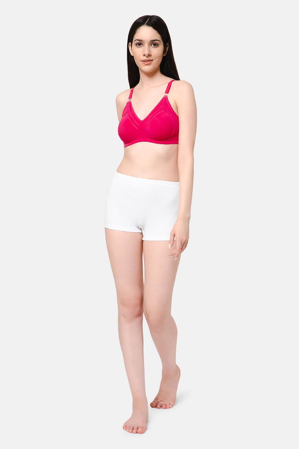 High Coverage Intimacy Nursing Bra - Maternity Bra - Feeding Bra - Fuchsia - FB07 - Naidu Hall Family Store