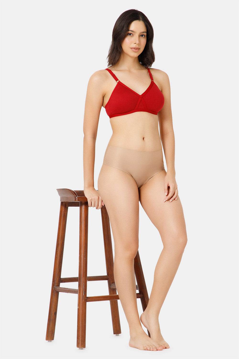 Naidu Hall Non-Wired Non-Padded Adjustable Straps T-Shirt Bra - Pretti - Naidu Hall Family Store