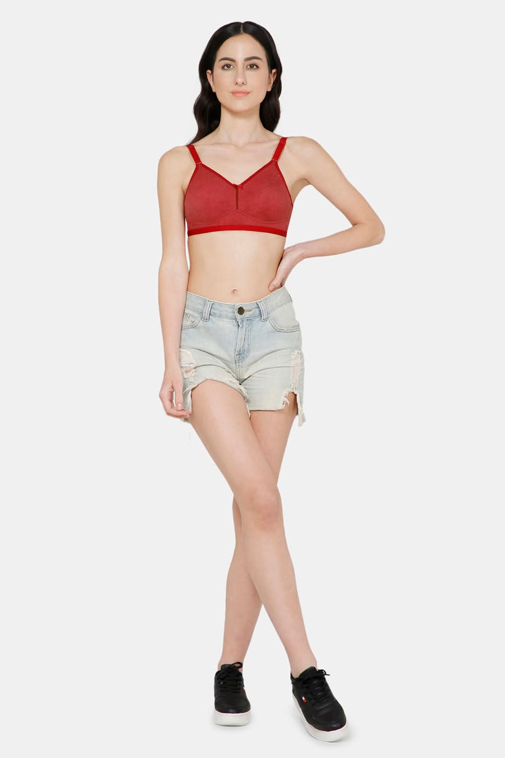 Naidu Hall Everyday T-Shirt Bra - Beauti | High Coverage Double Layered Bra with Seamless Comfort