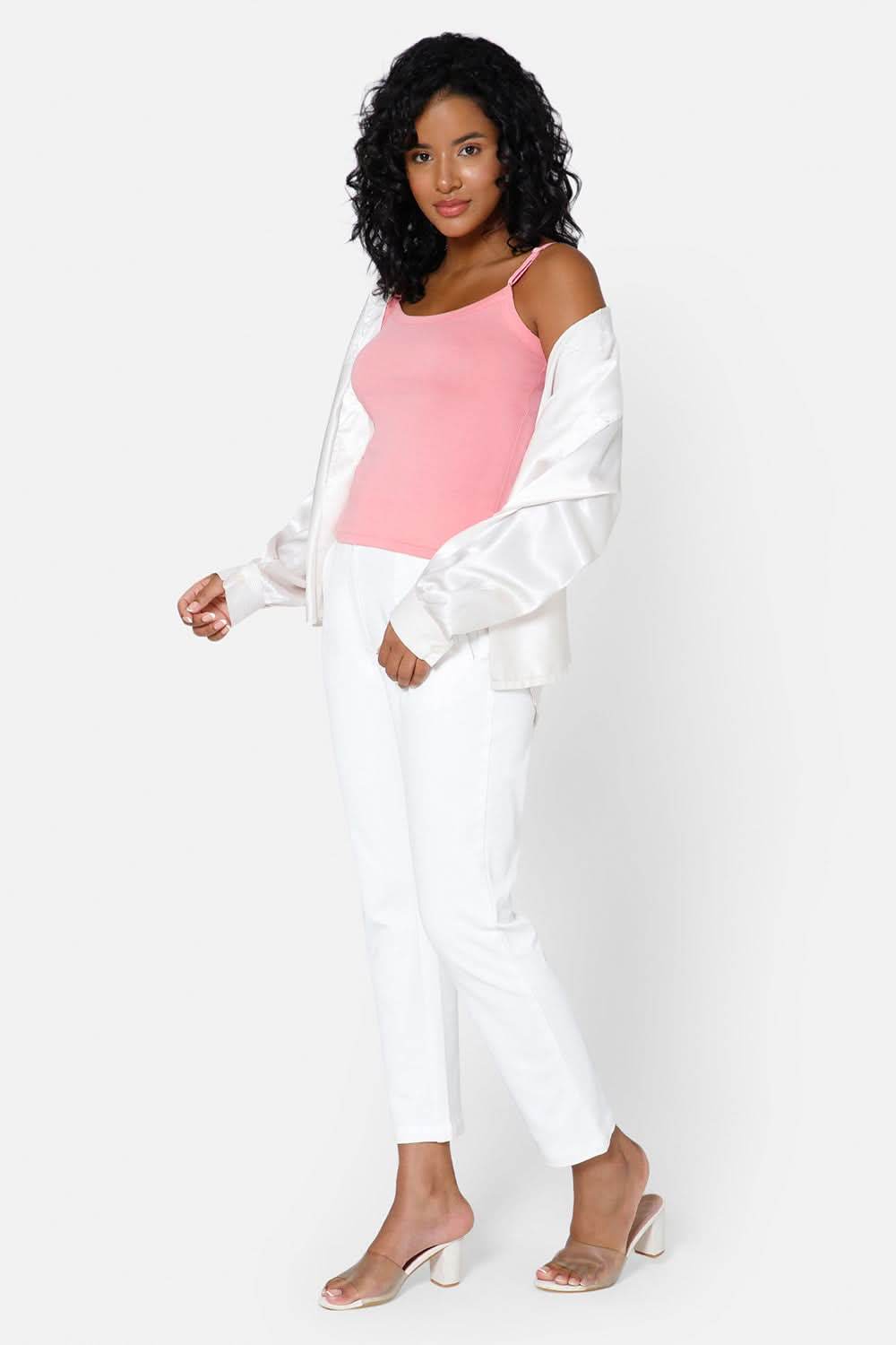 Intimacy Cotton Slip Camisole – IN05 | Wire-Free, Seamless & Adjustable - Naidu Hall Family Store