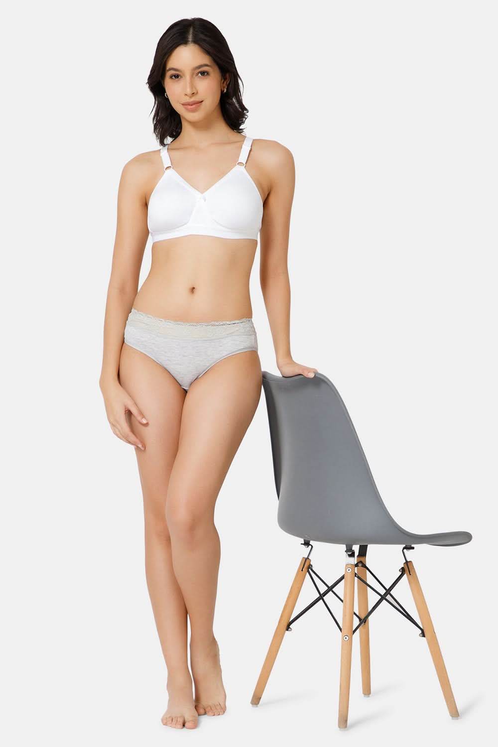 High Coverage Broad Strap Non-Wired Non-Padded All-Rounder Intimacy Everyday T-Shirt Bra - EC05 - Naidu Hall Family Store