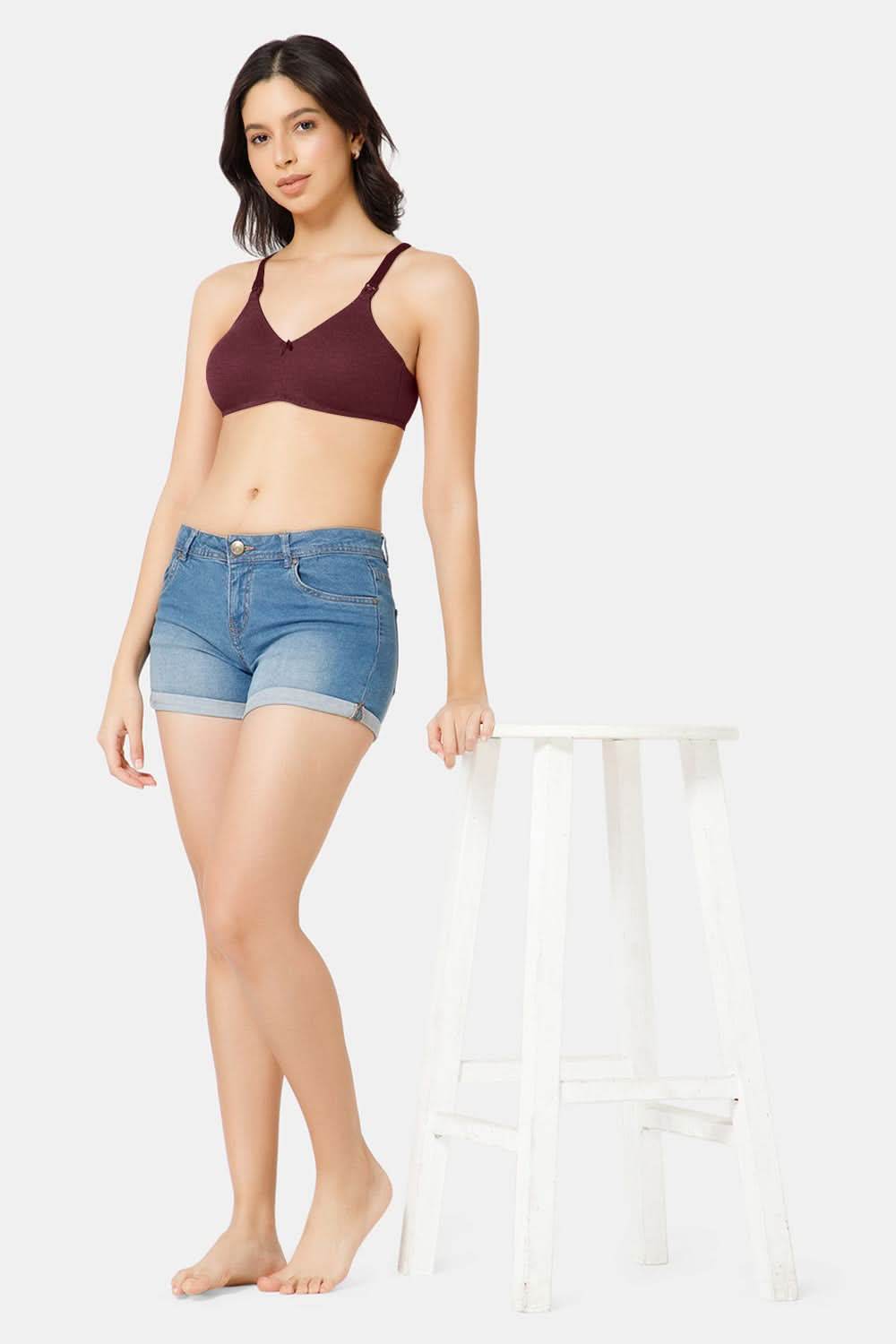 Naidu Hall Nursing Bra - EVI | Moulded Design, Transparent Buckle & Broad Straps for Ultimate Comfort - Naidu Hall Family Store