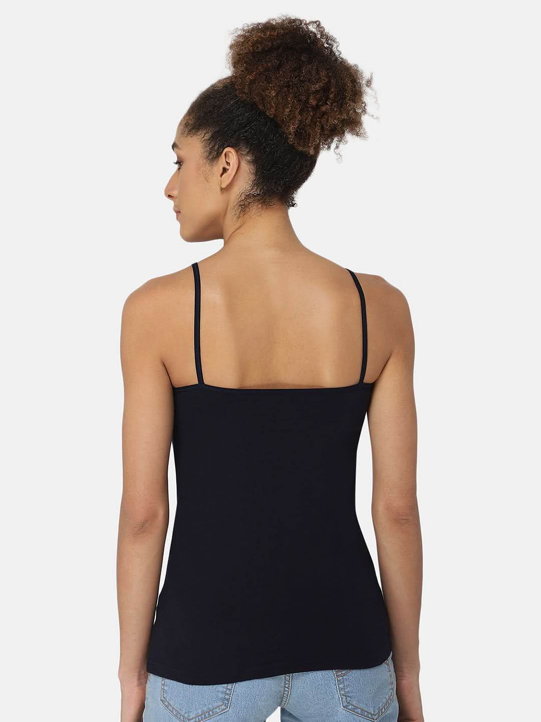 Intimacy Full Coverage Cotton Slip Camisole – IN08 | Non-Padded & Wire-Free Comfort Design - Naidu Hall Family Store