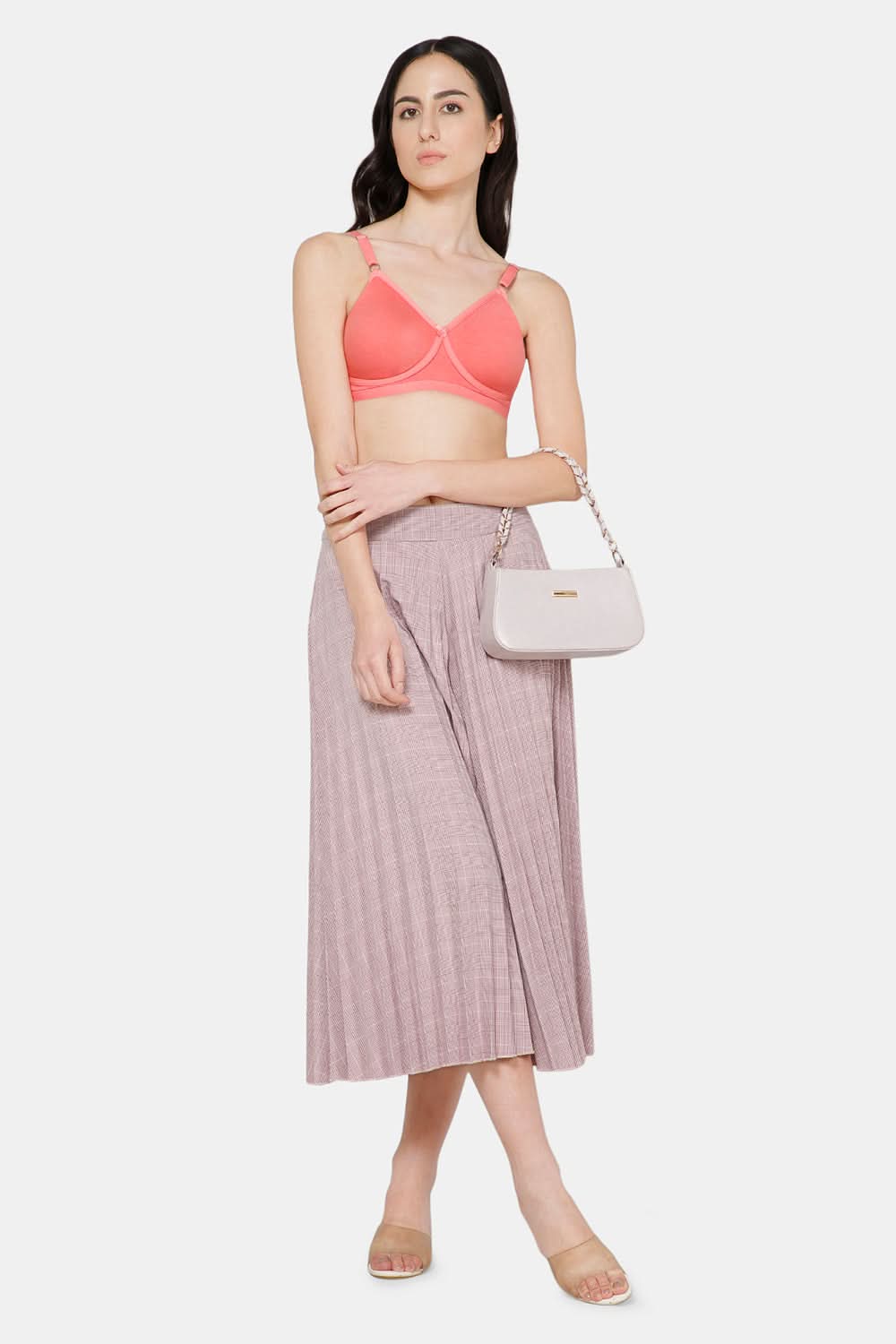 Classi Everyday T-Shirt Bra by Naidu Hall – High-Coverage Non-Wired Seamless Comfort for Daily Wear