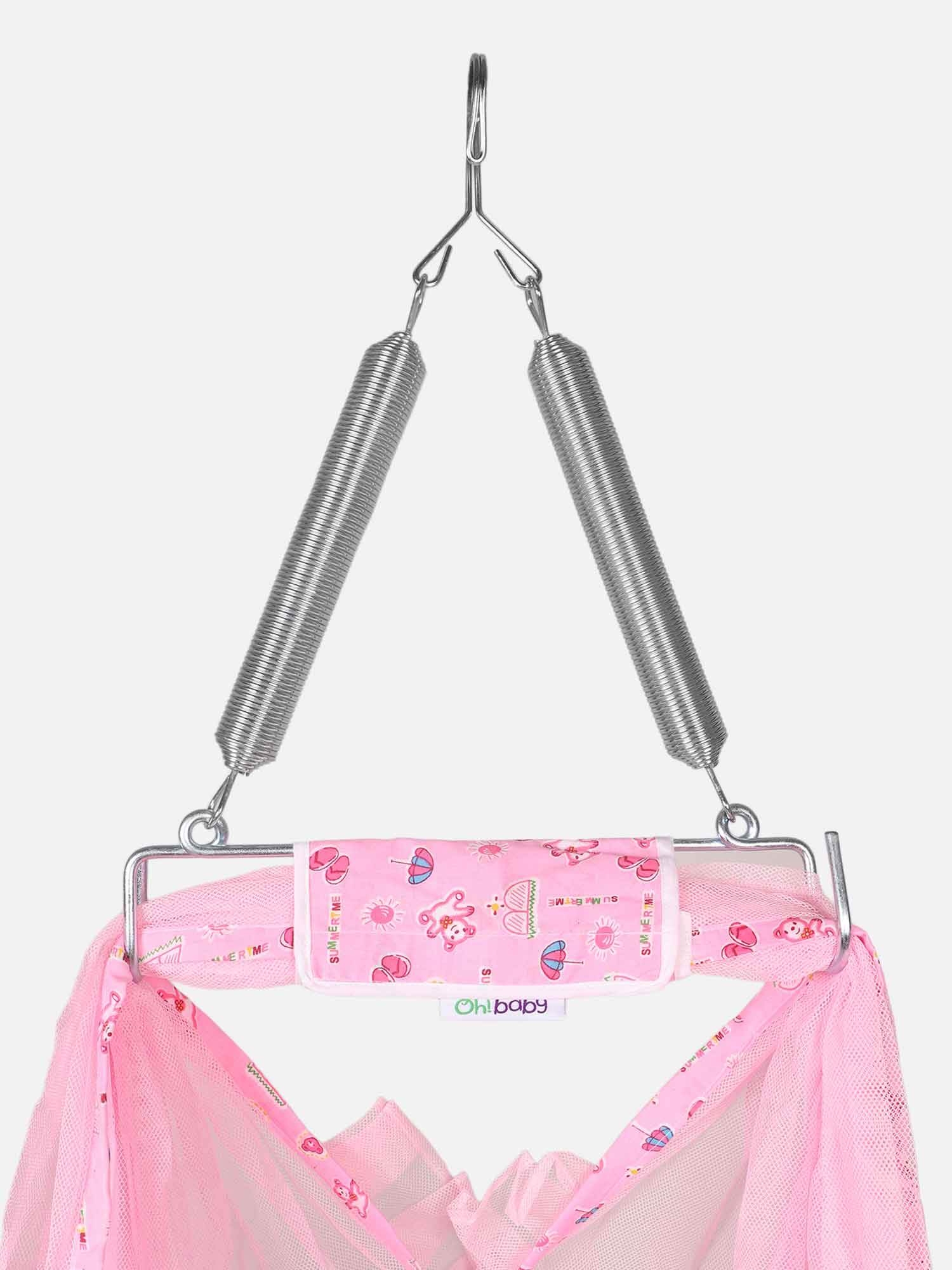 Oh Baby Printed Thuli Bed Pink - Bepr - Naidu Hall Family Store