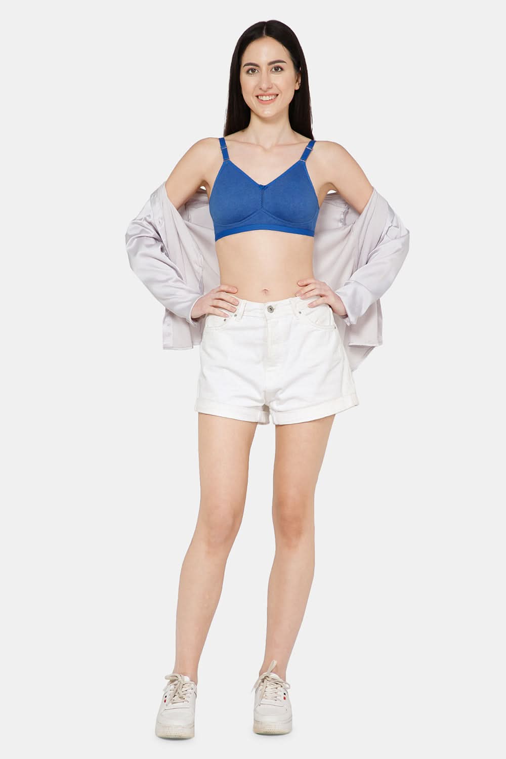Naidu Hall Everyday T-Shirt Bra - Beauti | High Coverage Double Layered Bra with Seamless Comfort