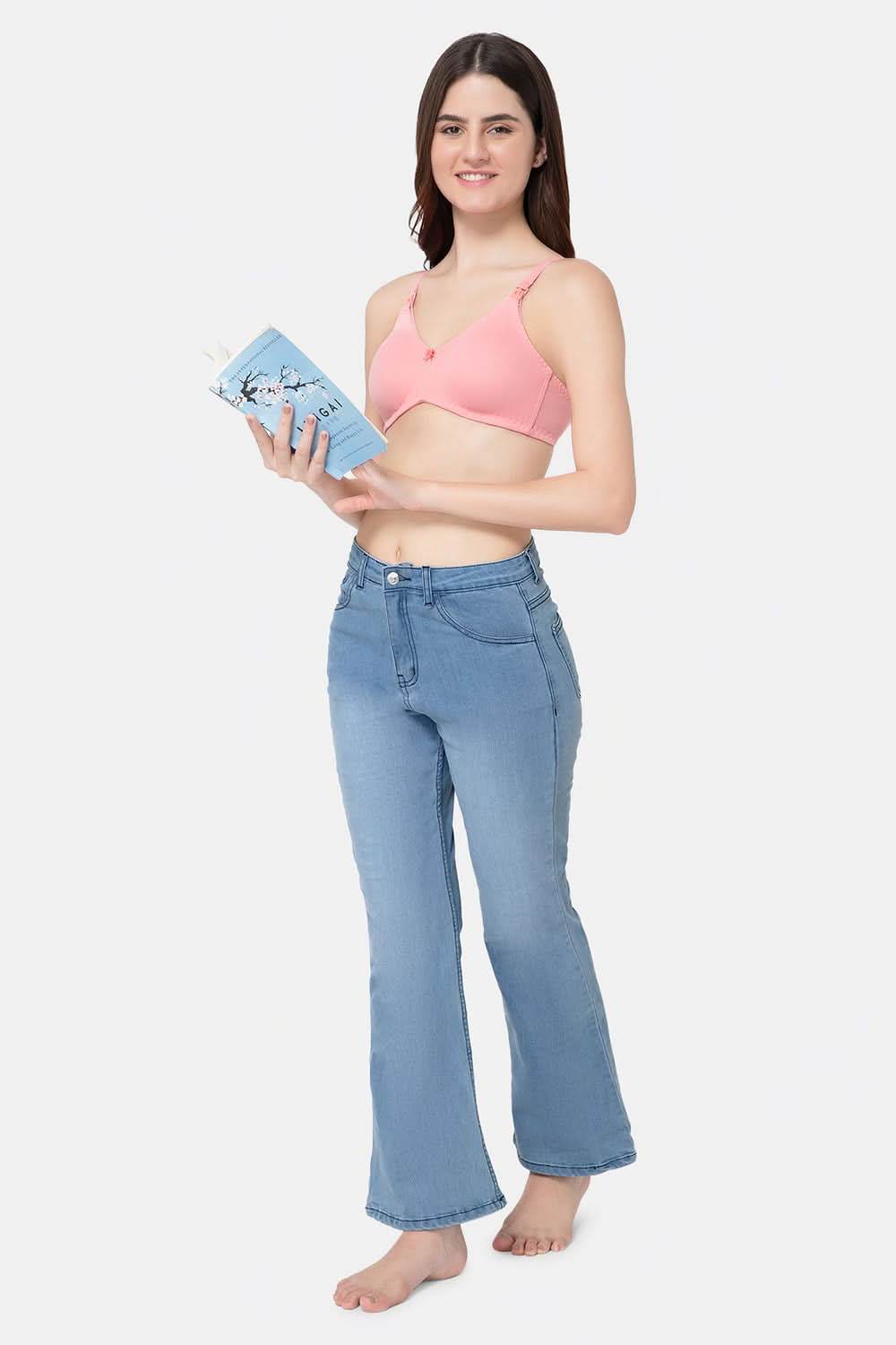 Medium Coverage Non-Wired Non-Padded Intimacy Feeding Bra - Nursing Bra - INT21 - Naidu Hall Family Store