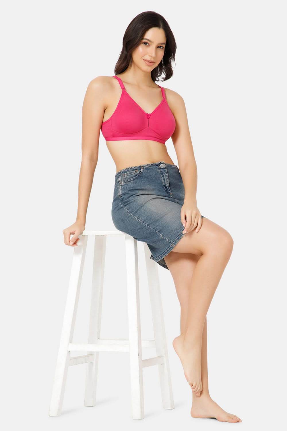 High Coverage Non-Padded Non-Wired Naidu Hall Everyday T-Shirt Bra - Beauti style - Naidu Hall Family Store
