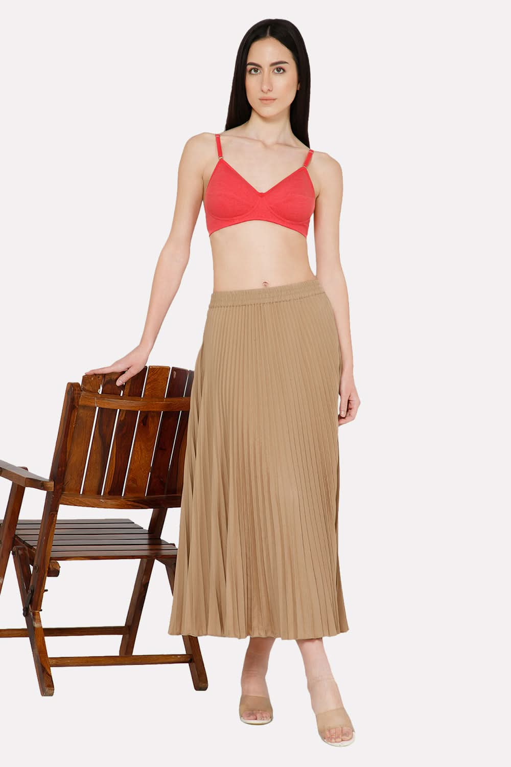 Paradise Pink Colour Everyday Saree and Salwar Bra – Glori by INaidu Hall, Non-Wired, Non-Padded, Comfortable Fit for Daily Use