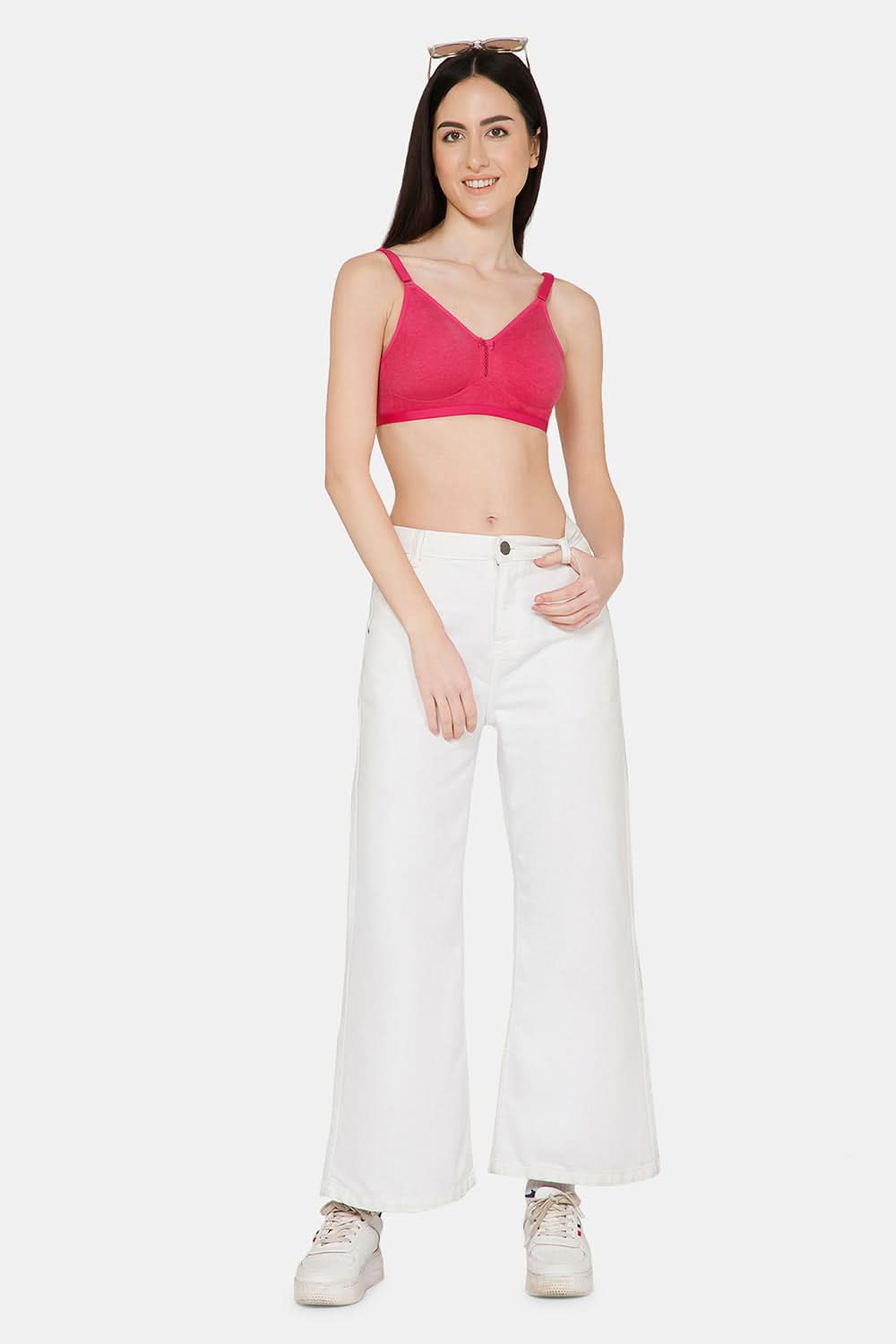 Naidu Hall Everyday T-Shirt Bra - Beauti | High Coverage Double Layered Bra with Seamless Comfort