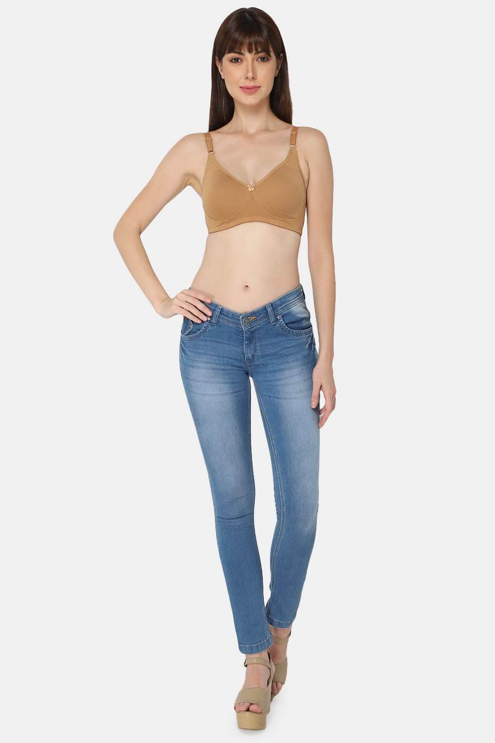 Enhanced Comfort Everyday Bra Combo Pack - Double Layered Cups with Low Back Design (ES02 - C03) - Naidu Hall Family Store