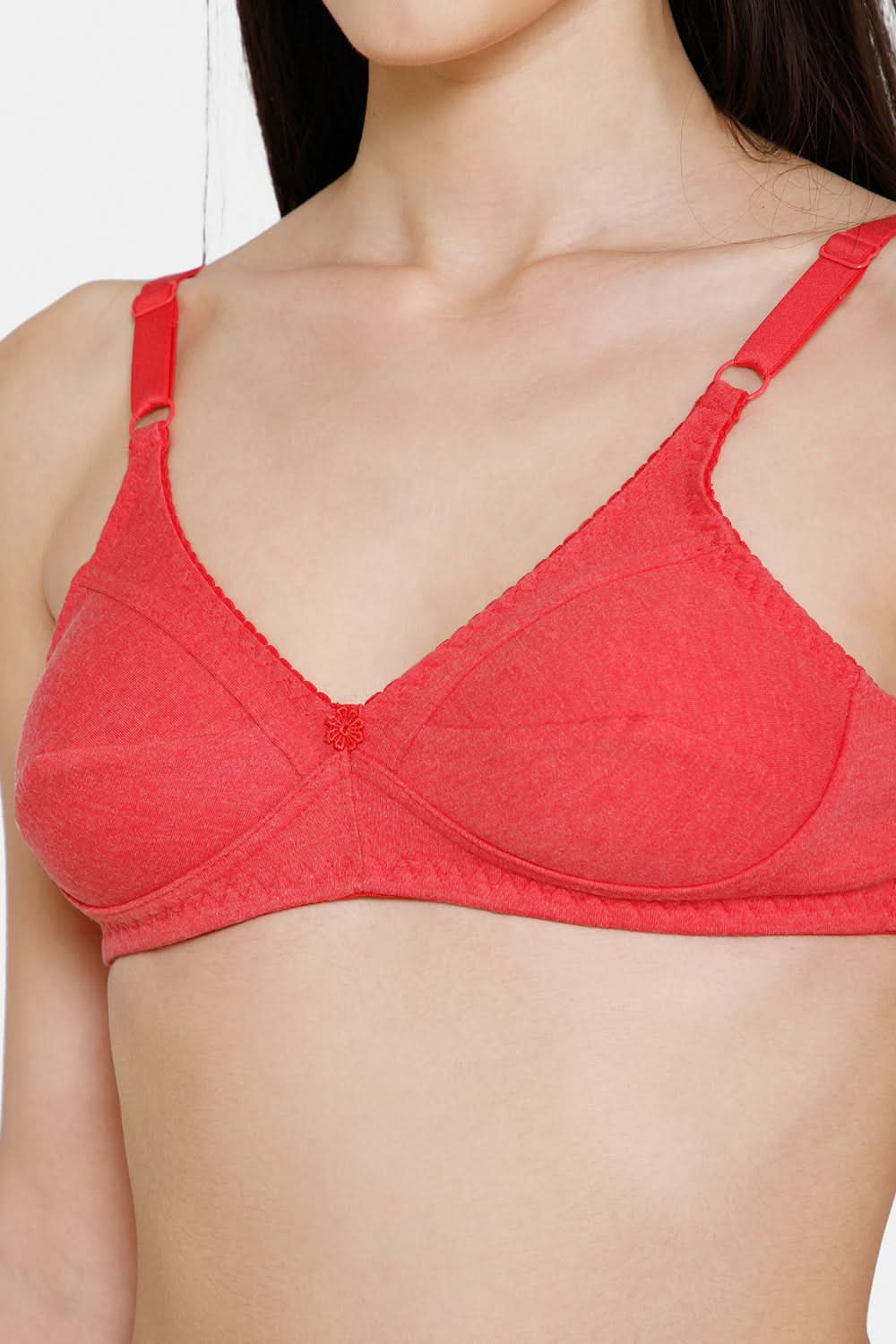 Naidu Hall Charmi Cotton Blend High-Coverage Non-Wired Saree and Salwar Bra with Adjustable Straps