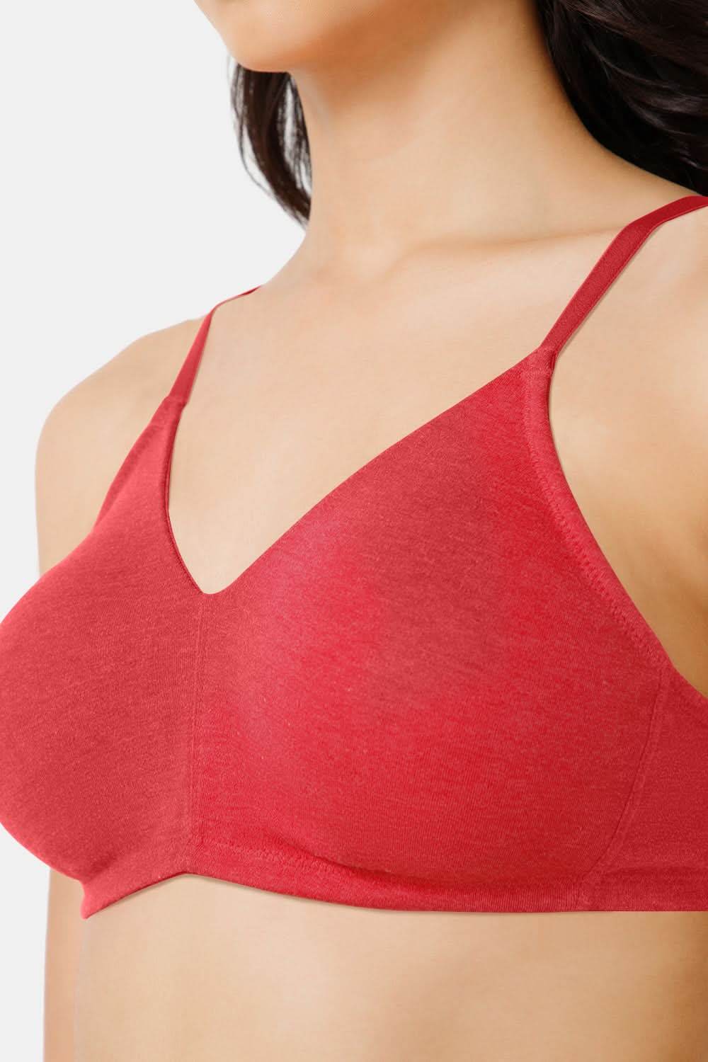 Nora Non-Wired Seamless Everyday T-Shirt Bra with Double-Layered Support - Naidu Hall Family Store